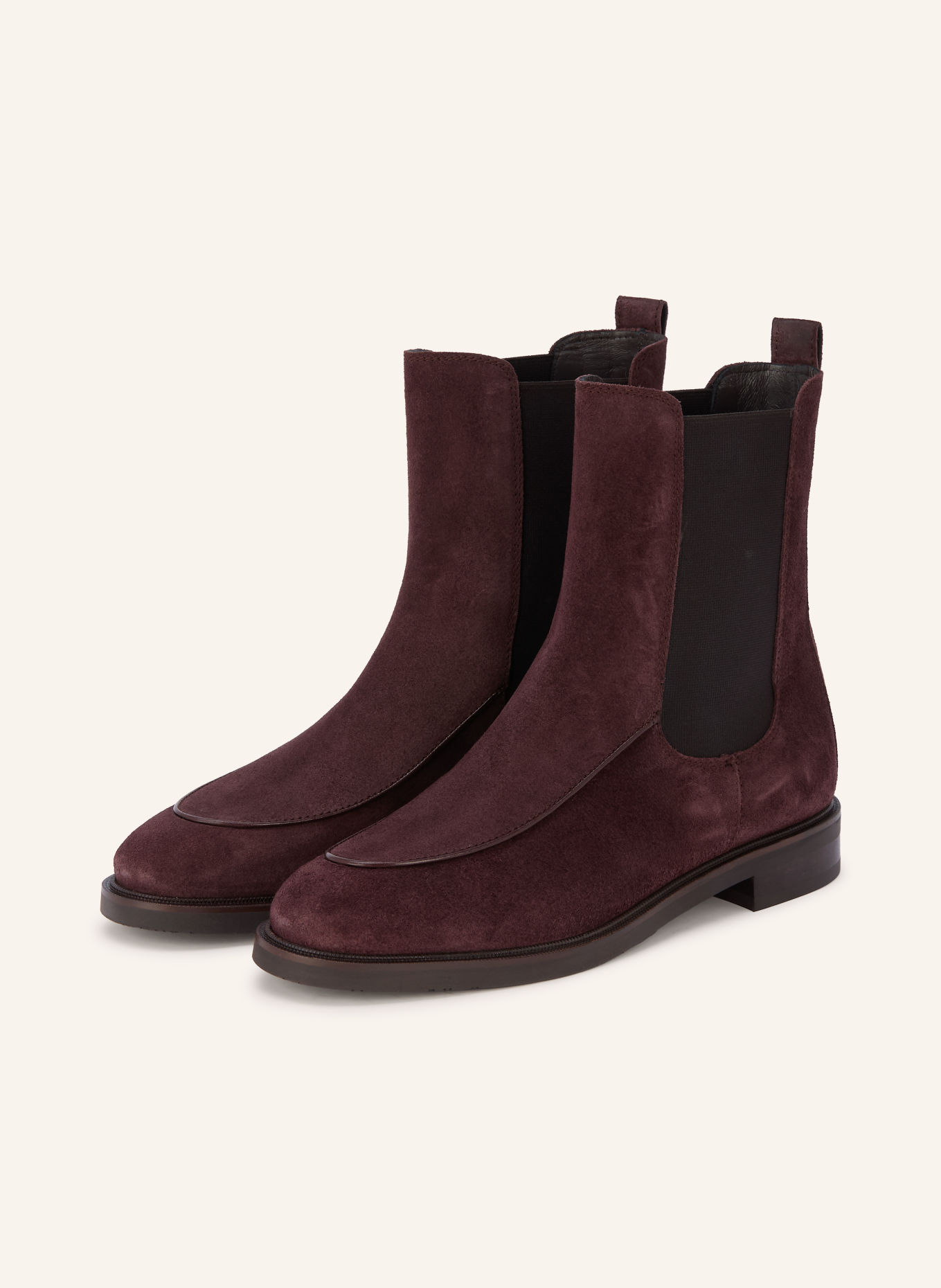 Pertini Chelsea boots: DARK RED