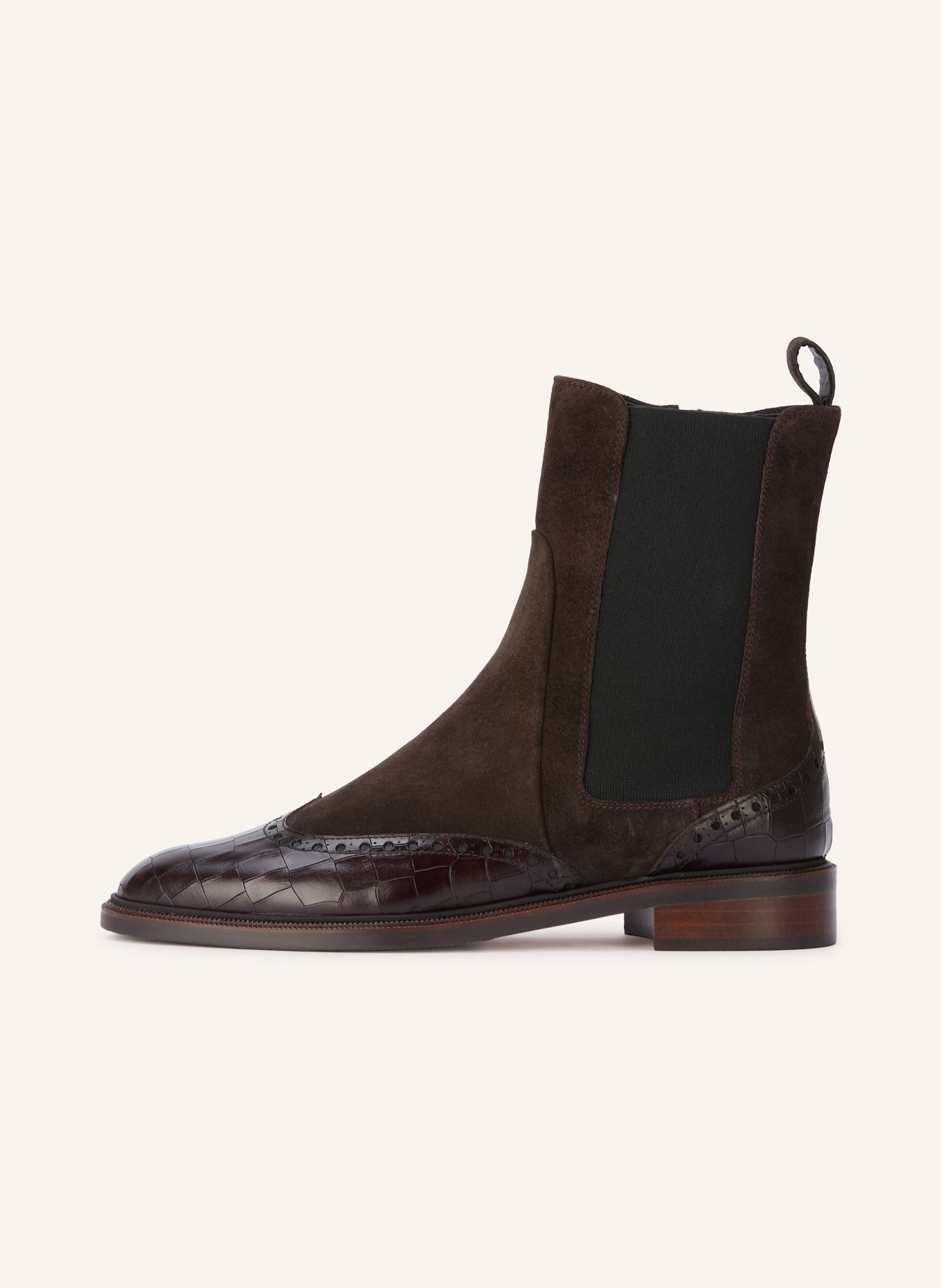 Pertini Chelsea boots: MARRON FONCÉ