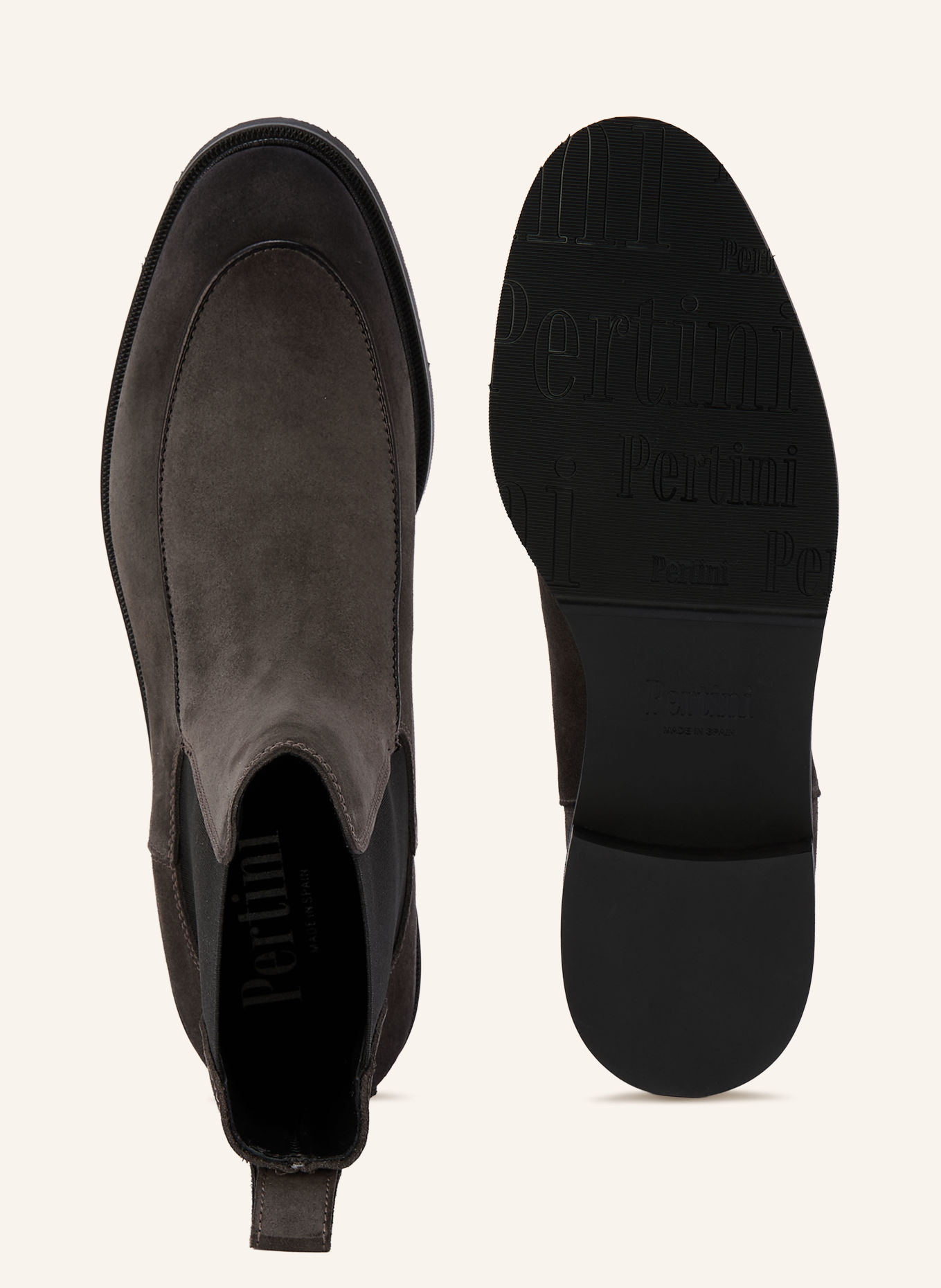 Pertini Chelsea boots: GRAY