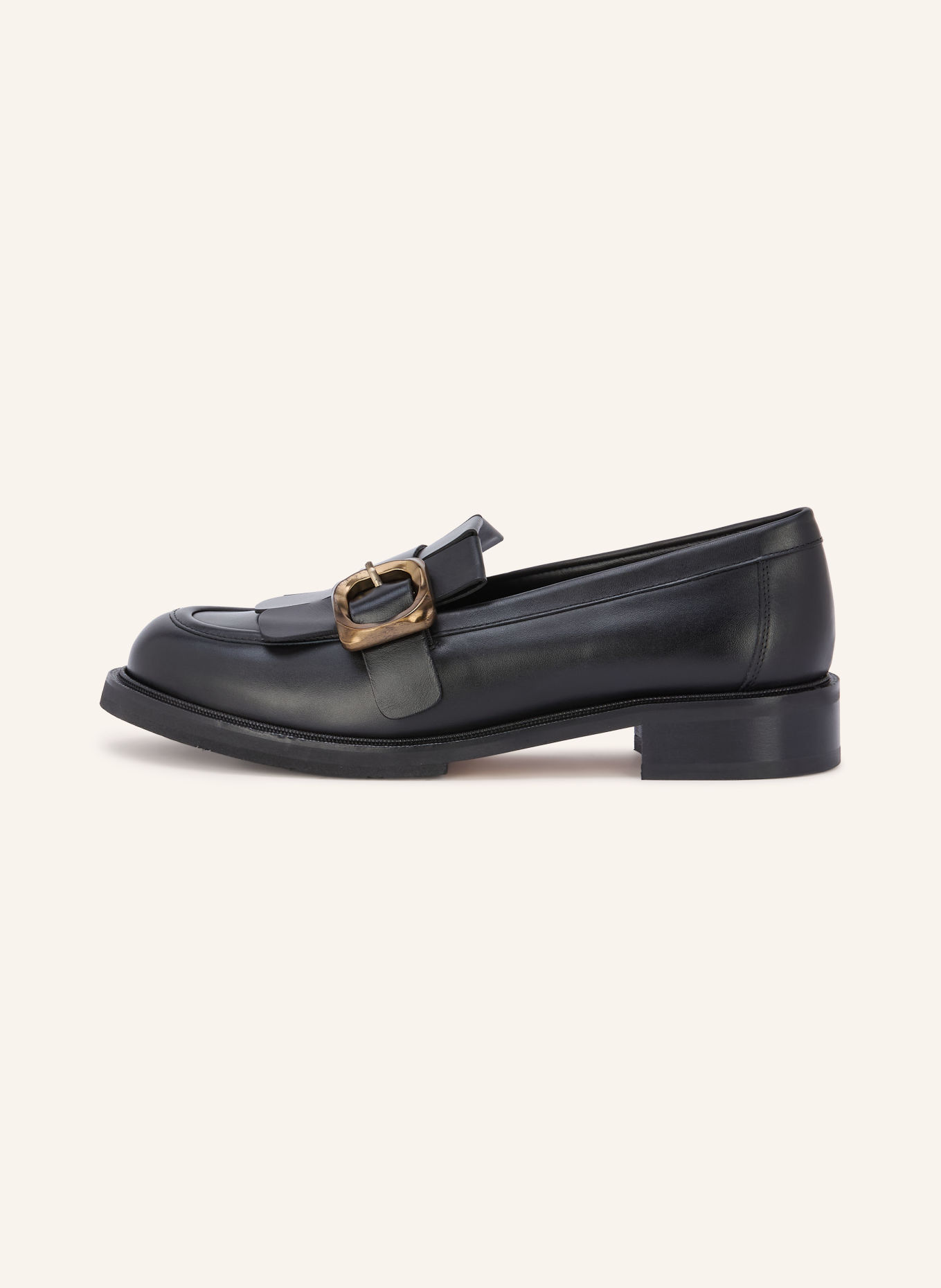 Pertini Loafers: ZWART