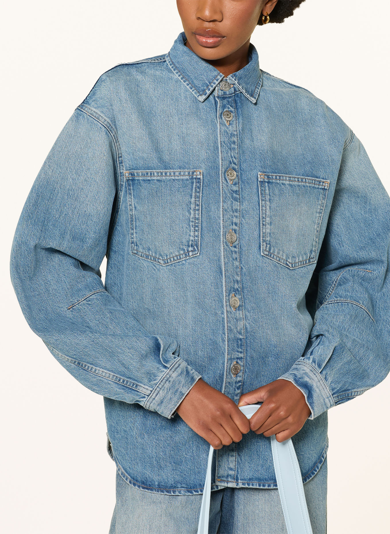 SAMSØE SAMSØE Jeansjacke SAHARP: CLR002910 Sephia blue