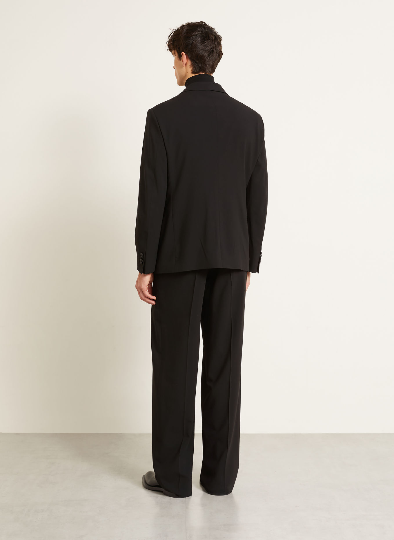 GIORGIO ARMANI Veston de costume coupe régulière: UC001 BLACK BEAUTY