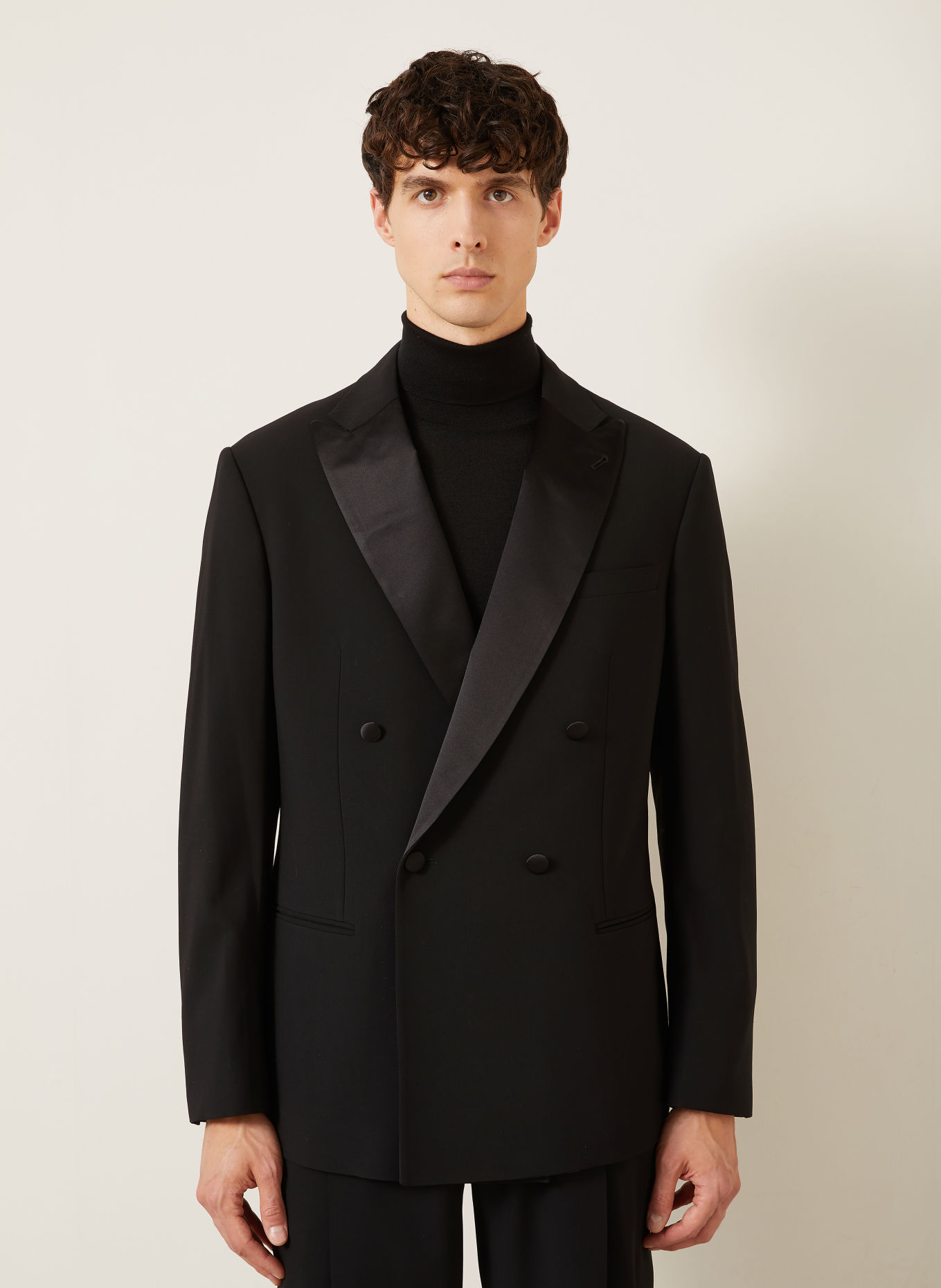 GIORGIO ARMANI Veston de costume coupe régulière: UC001 BLACK BEAUTY