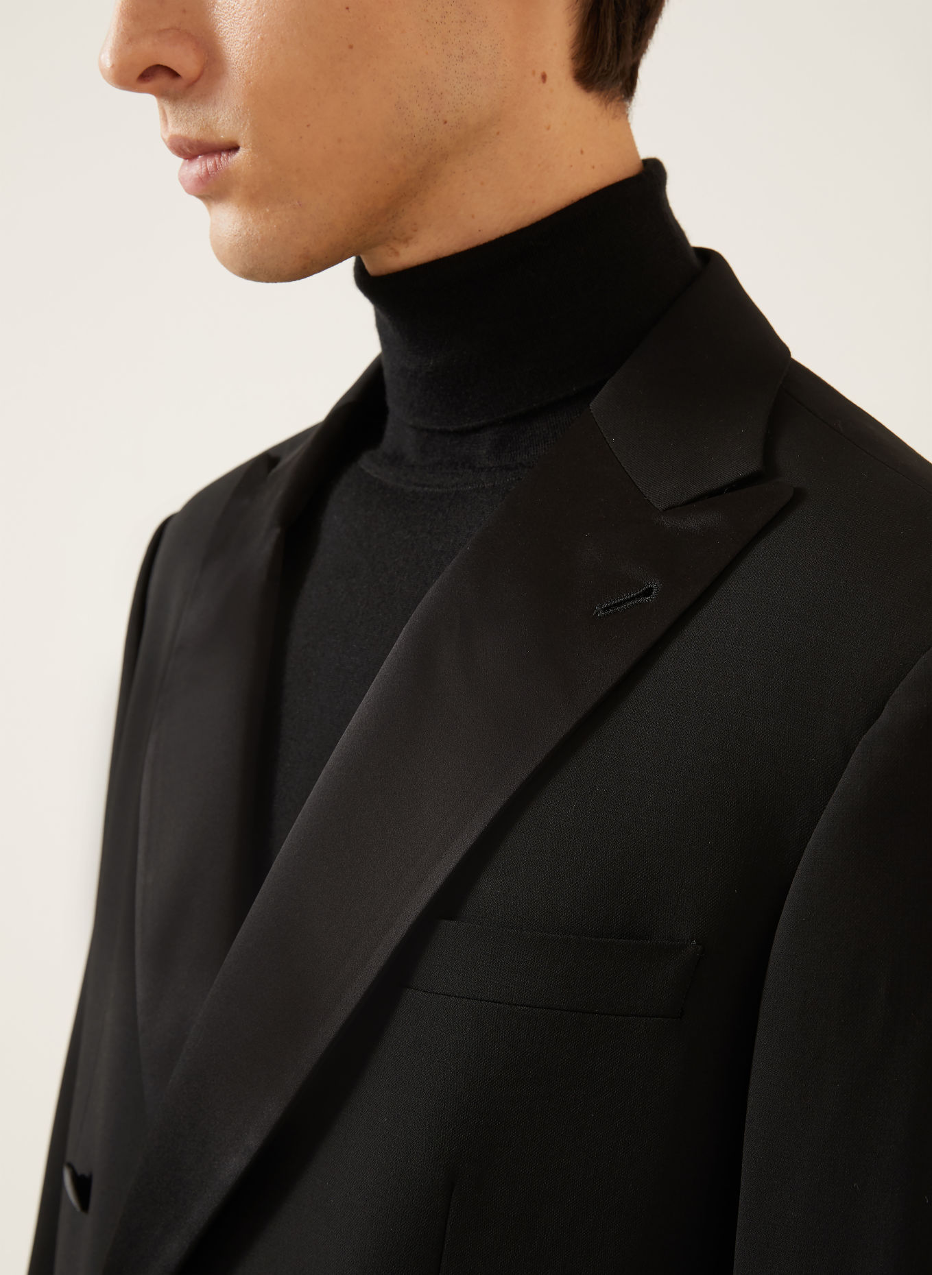 GIORGIO ARMANI Veston de costume coupe régulière: UC001 BLACK BEAUTY