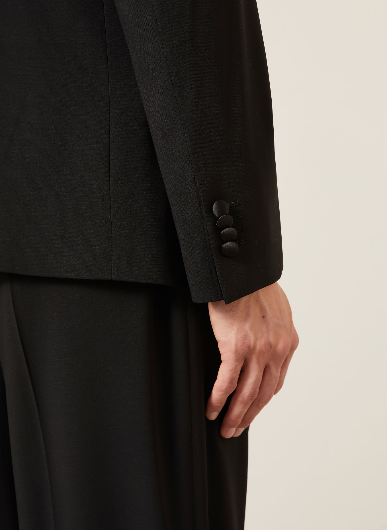 GIORGIO ARMANI Veston de costume coupe régulière: UC001 BLACK BEAUTY