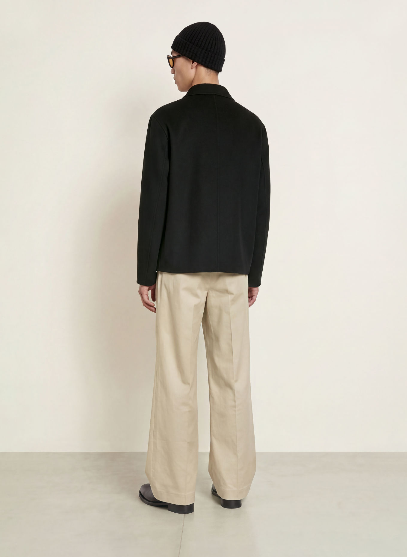 ARMA NAVID Overshirt: BLACK