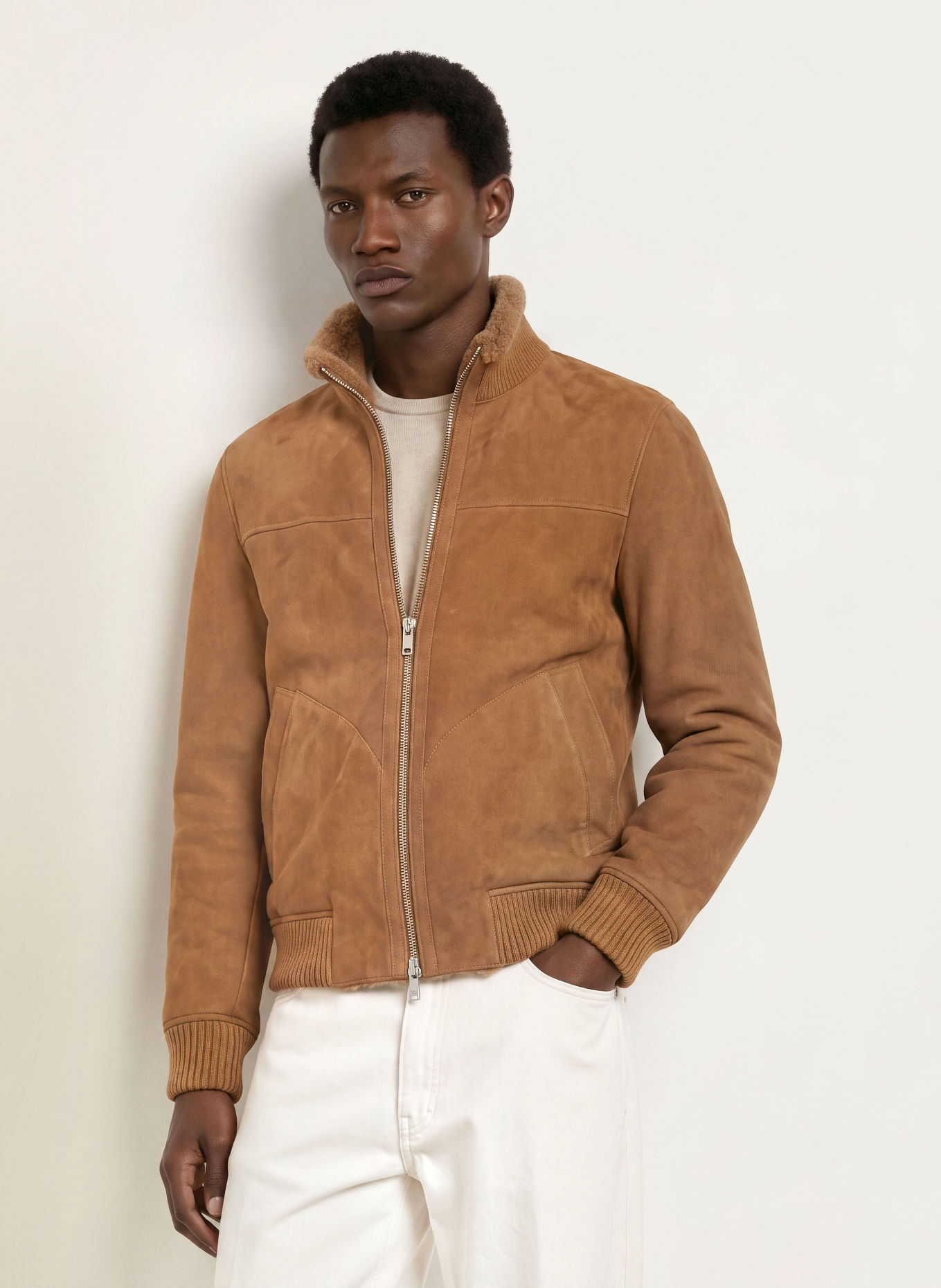 ARMA Lederjacke AREK: BRAUN