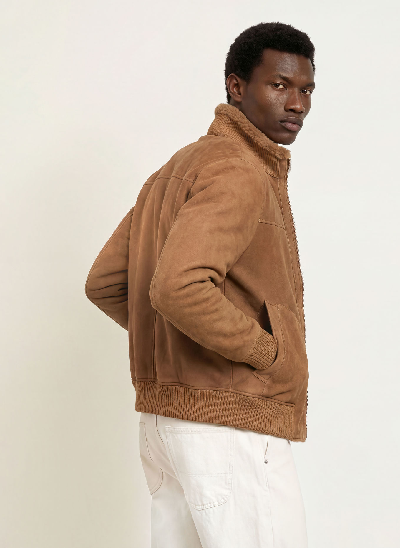 ARMA Lederjacke AREK: BRAUN