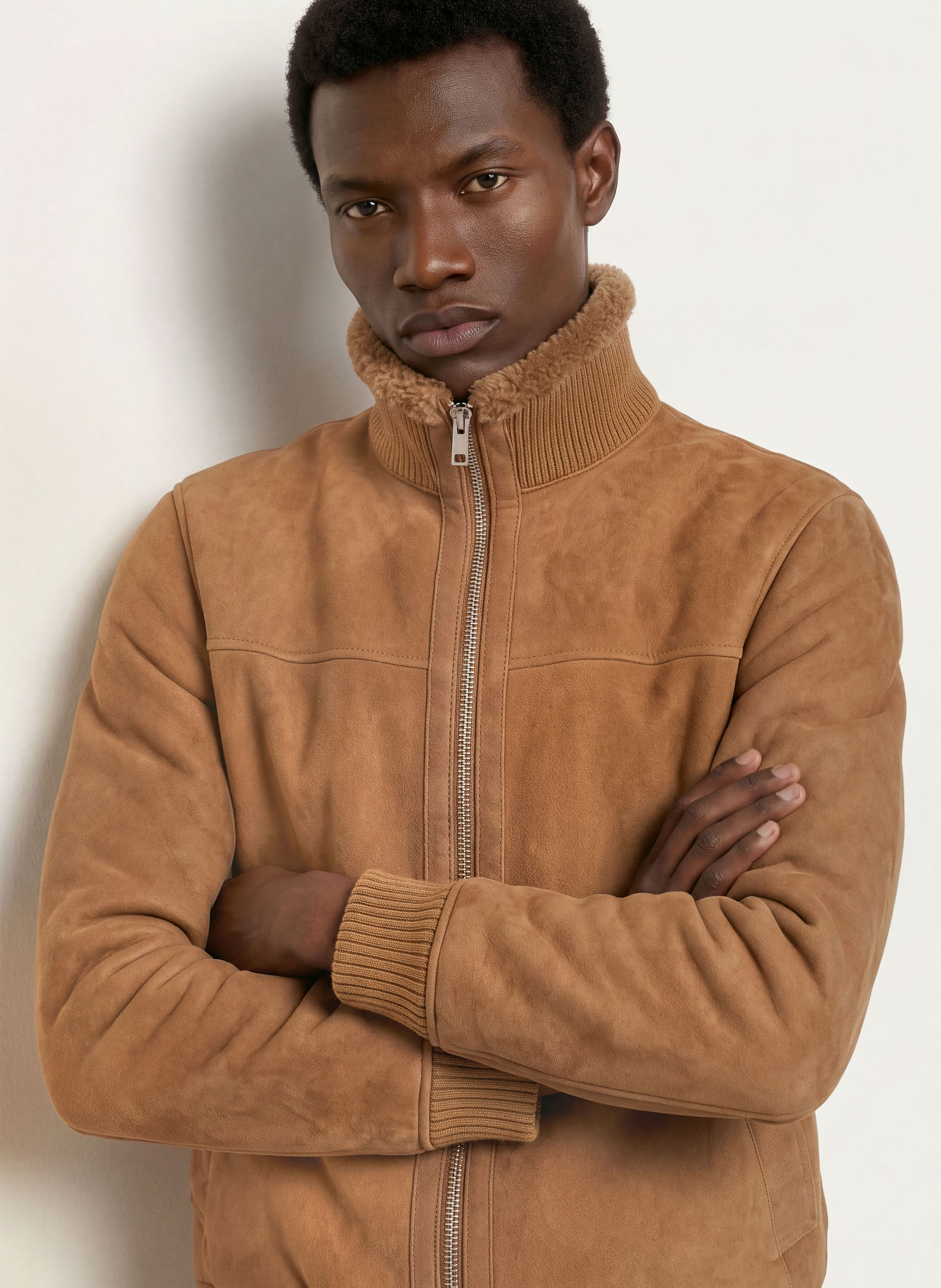 ARMA Lederjacke AREK: BRAUN