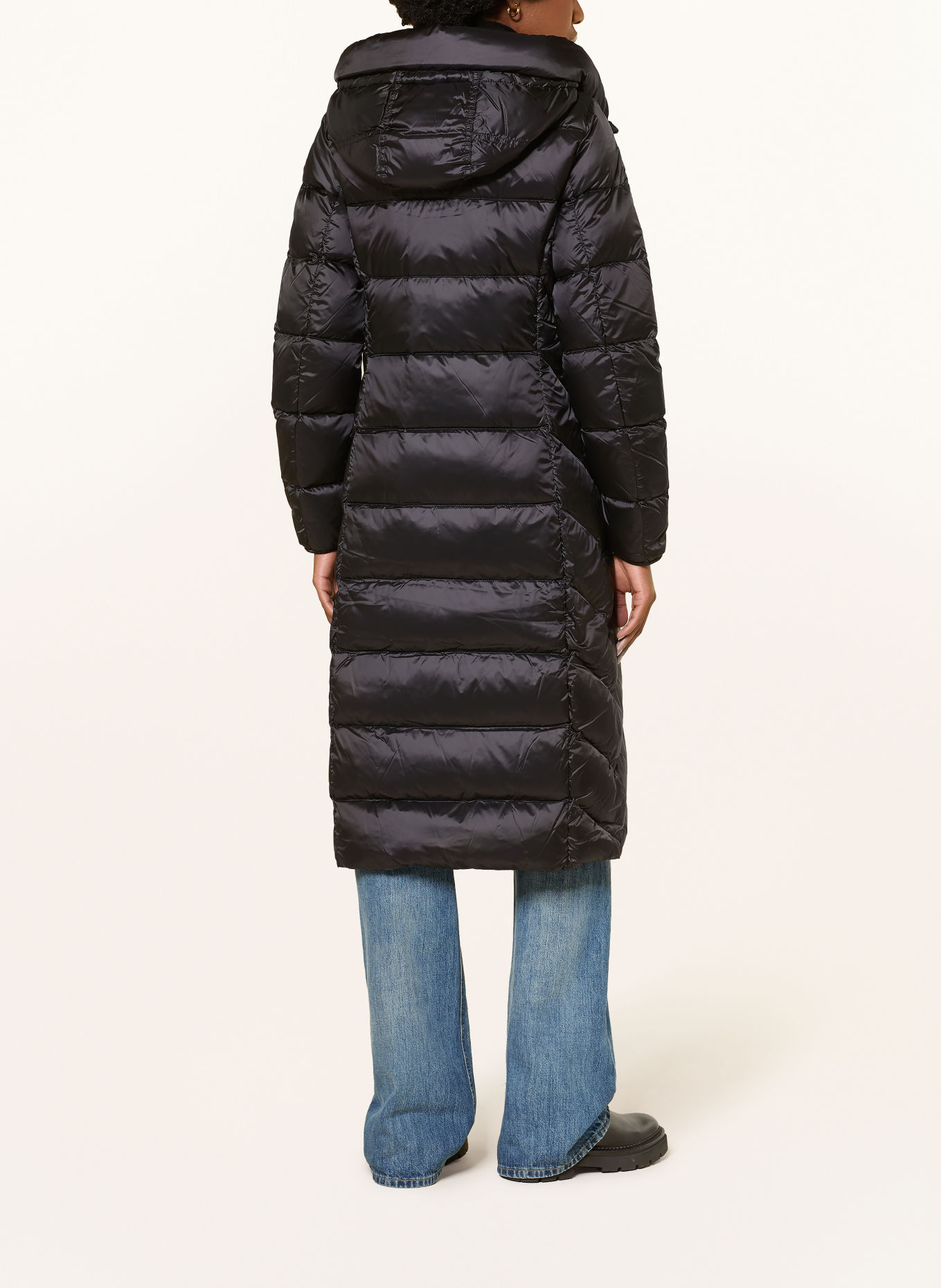 PARAJUMPERS Daunenmantel LEAH: SCHWARZ