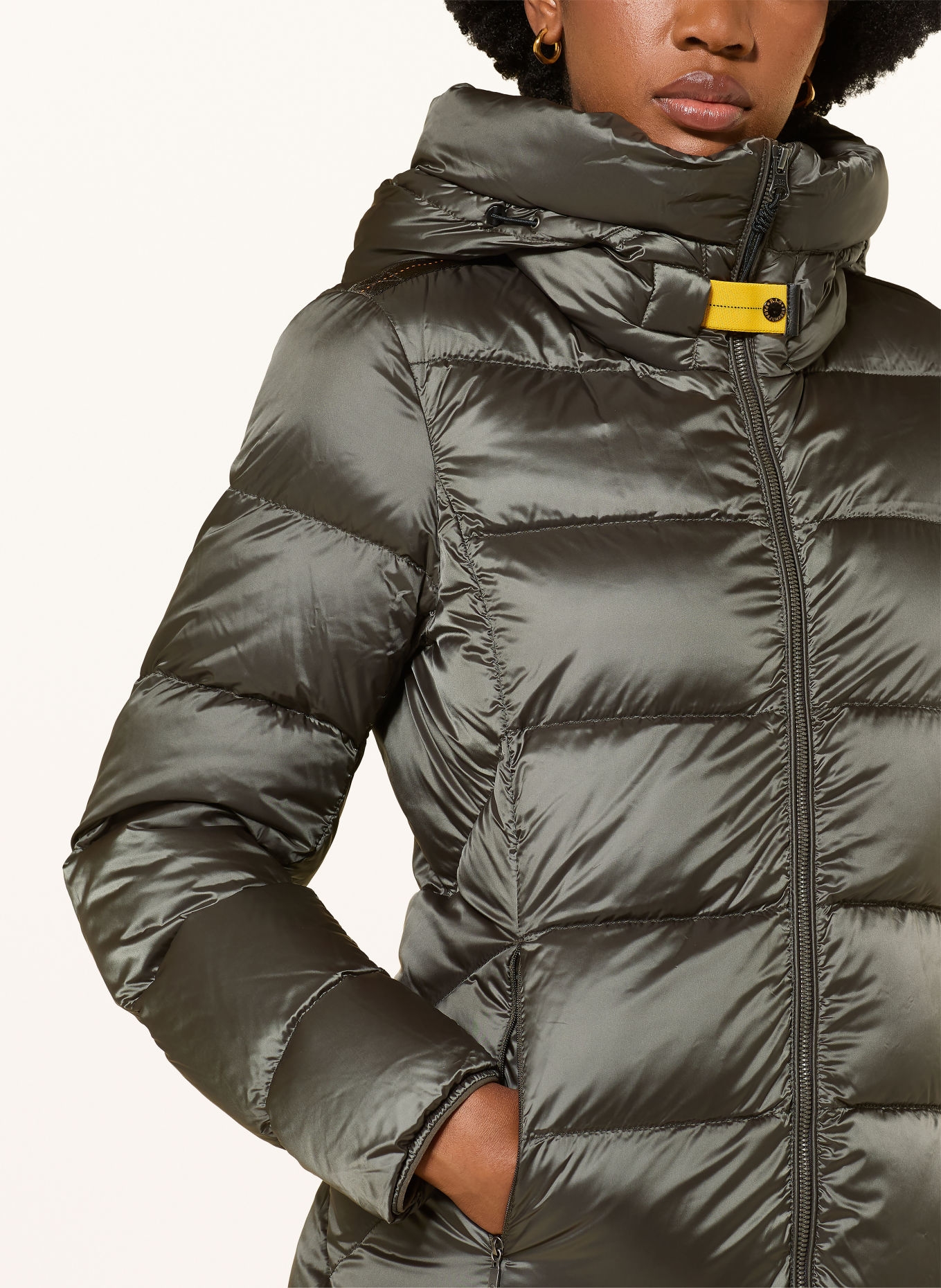 PARAJUMPERS Daunenmantel LEAH: OLIV