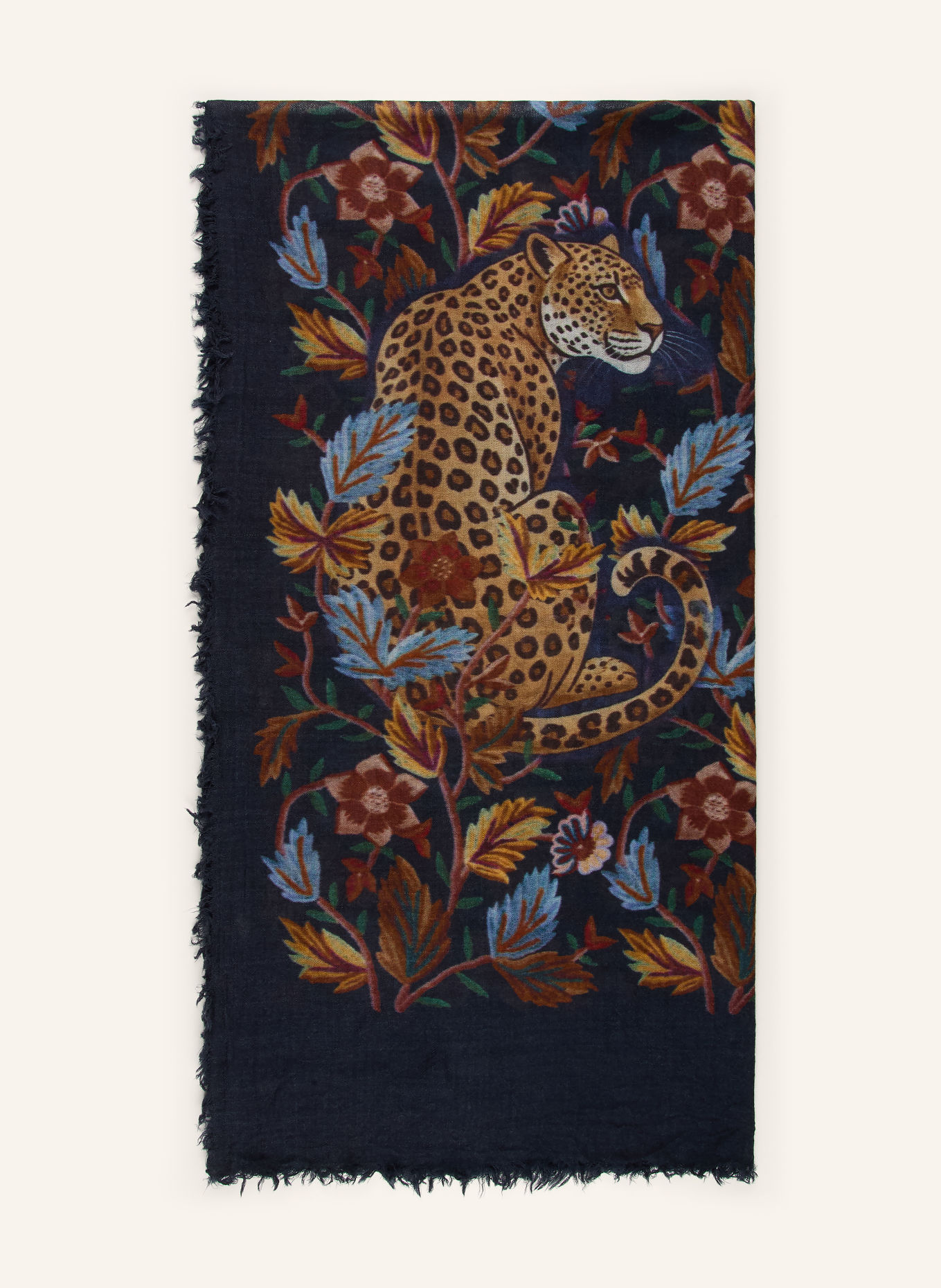CODELLO Scarves: DARK BLUE / BROWN / LIGHT BLUE