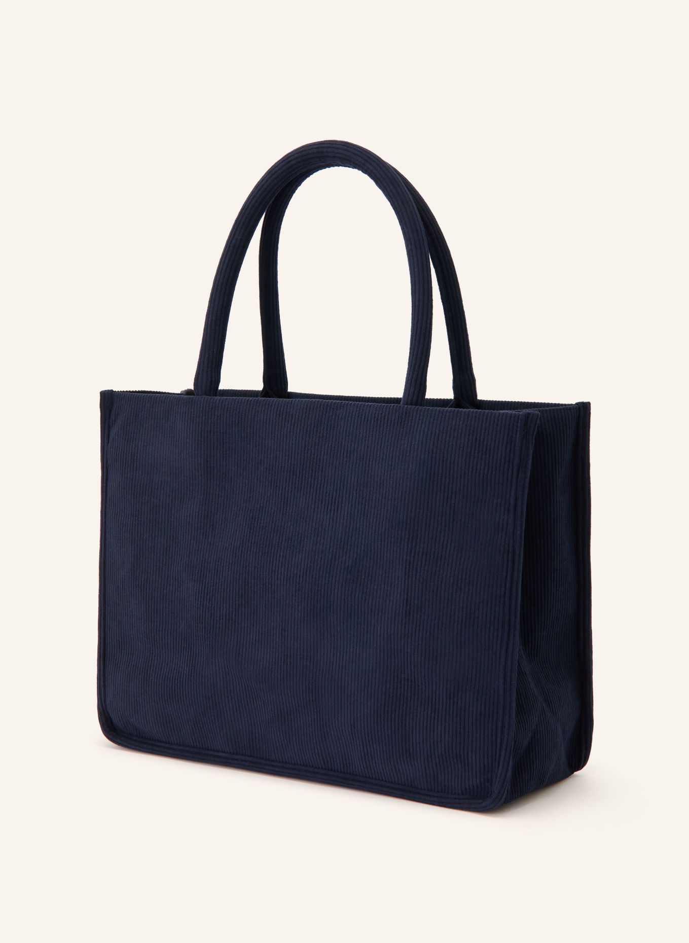 CODELLO Shopper: DUNKELBLAU / CREME