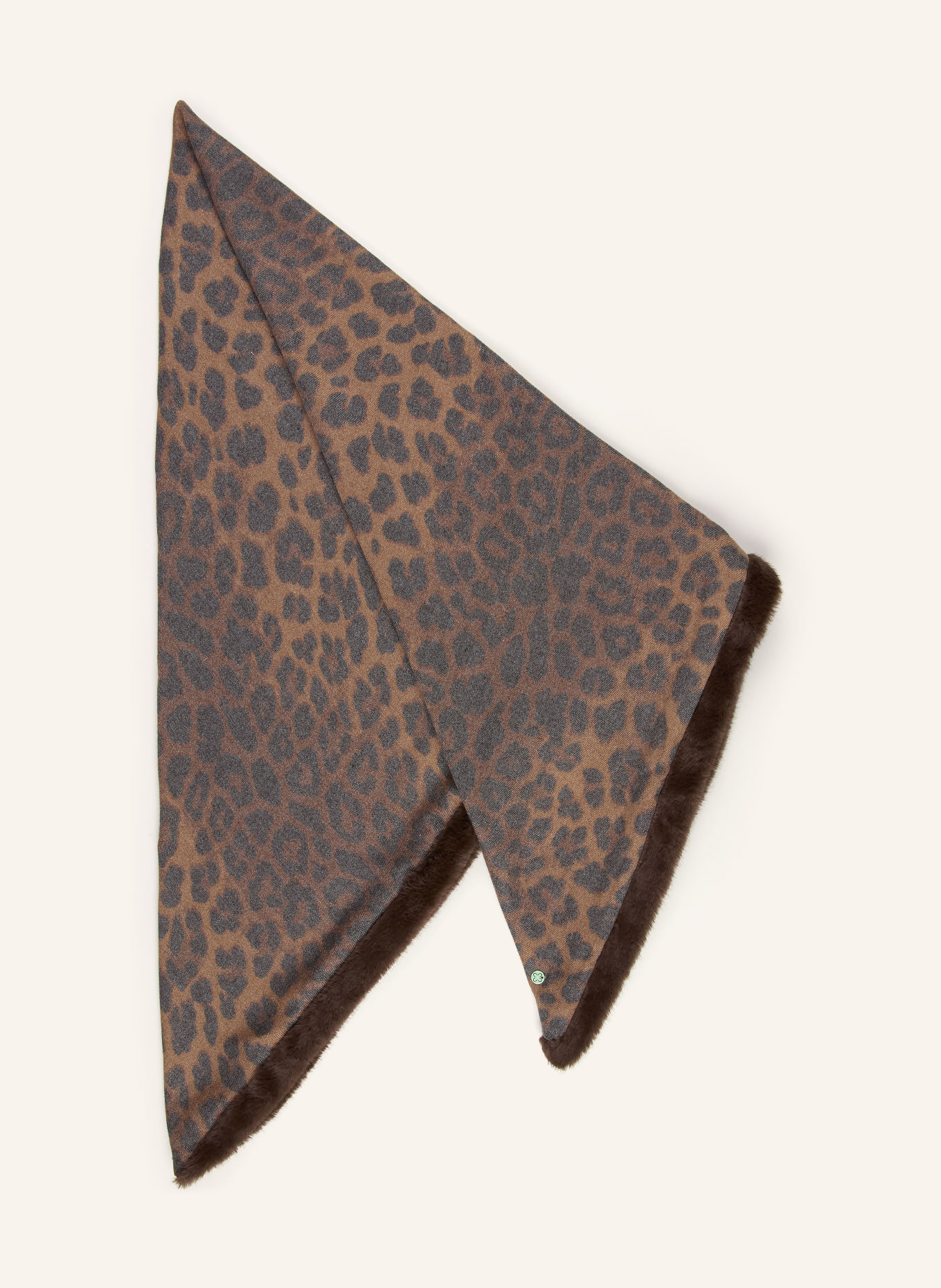 CODELLO Driehoekssjaal: MARRON FONCÉ