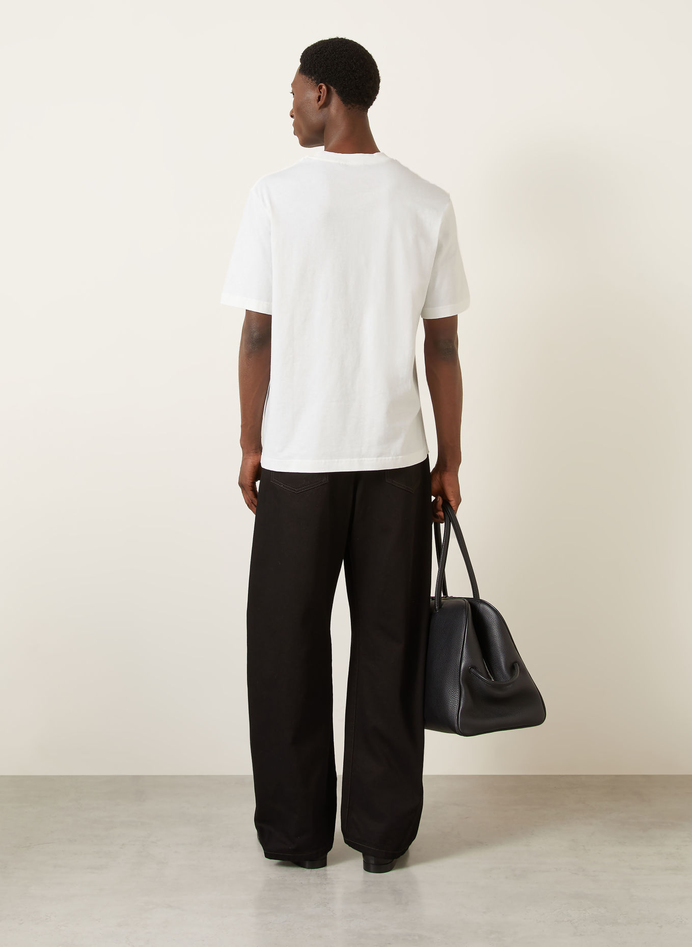 JACQUEMUS T-shirt LE TSHIRT CAMPAGNE: WIT / GRIJS