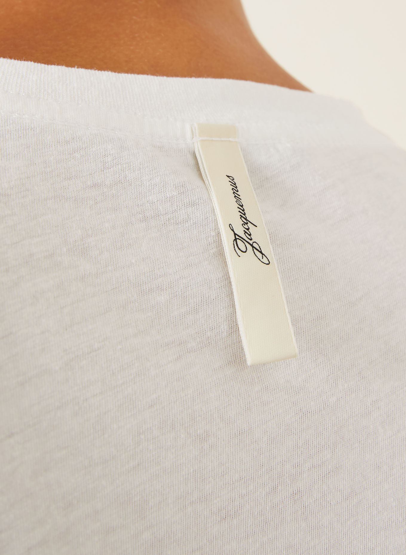 JACQUEMUS Long-sleeve shirt LE T-Shirt MONTAIGNE: WHITE