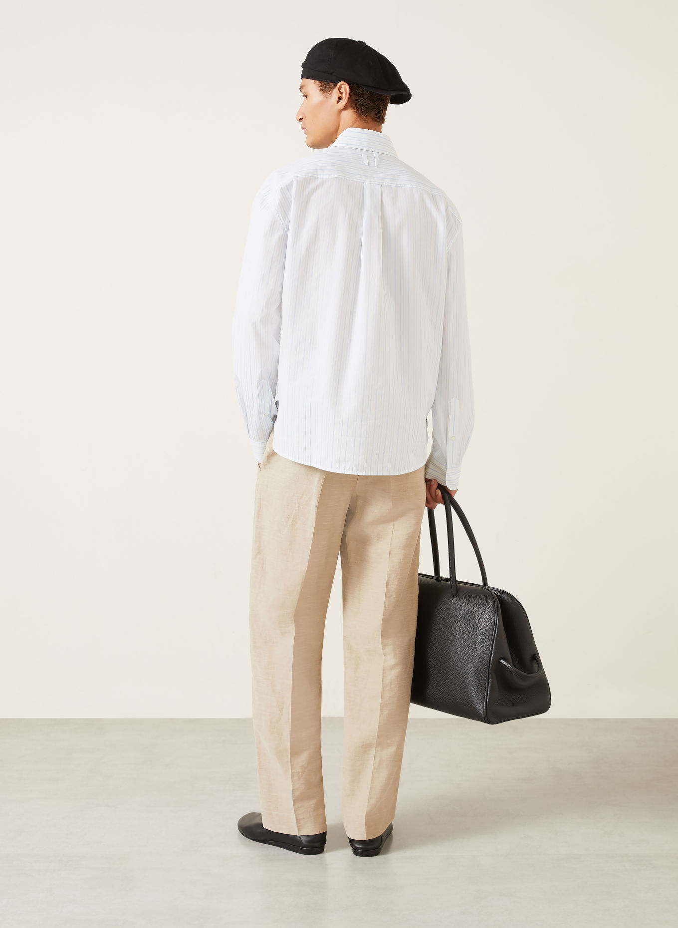 JACQUEMUS Koszula LA CHEMISE SIMON ML Comfort Fit: JASNONIEBIESKI / BIAŁY