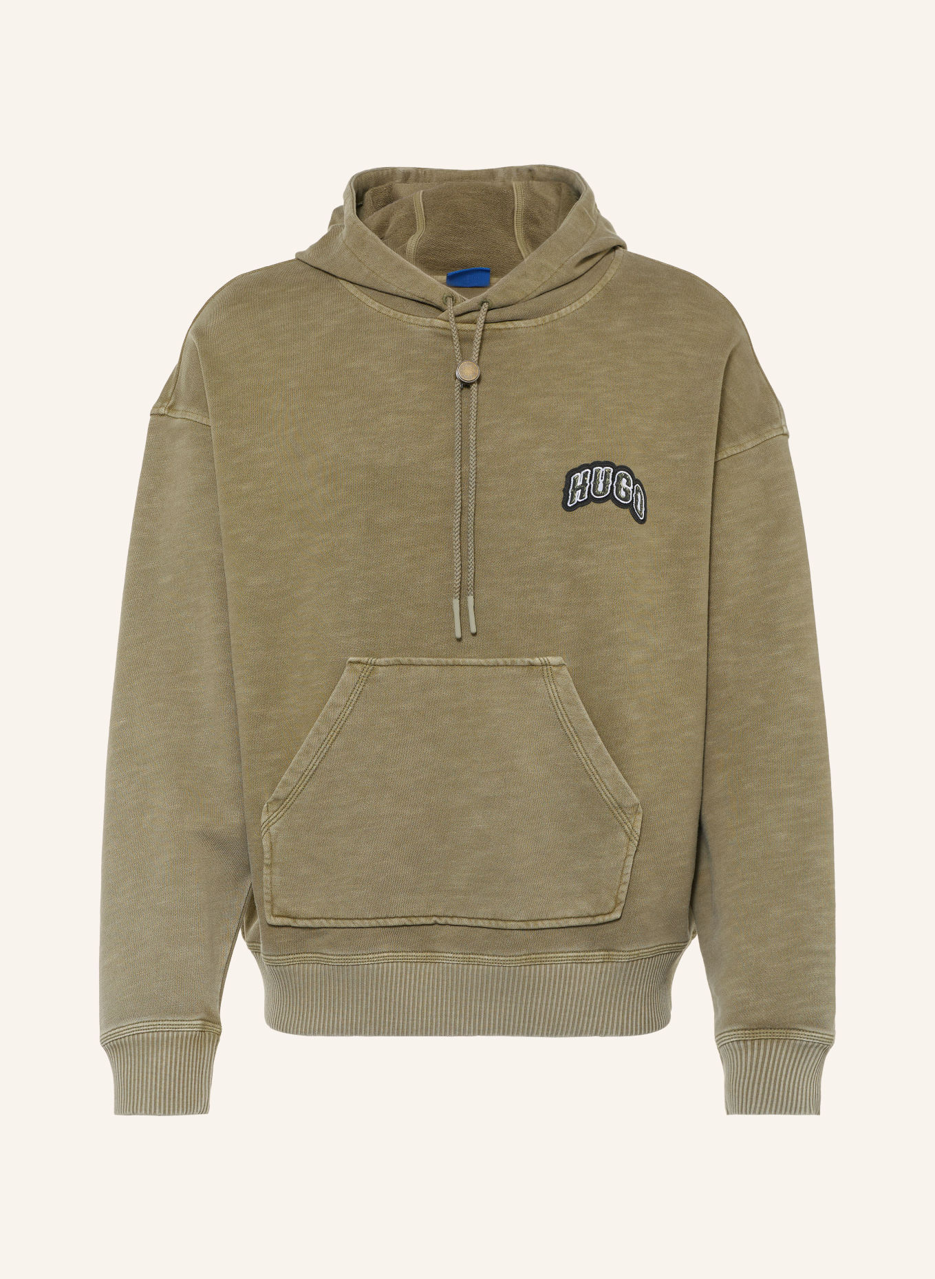 HUGO Hoodie NUCAROO: OLIV