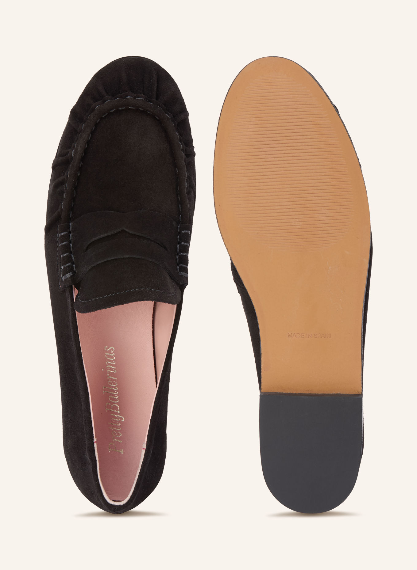 Pretty Ballerinas SERAJE Penny loafer: BLACK