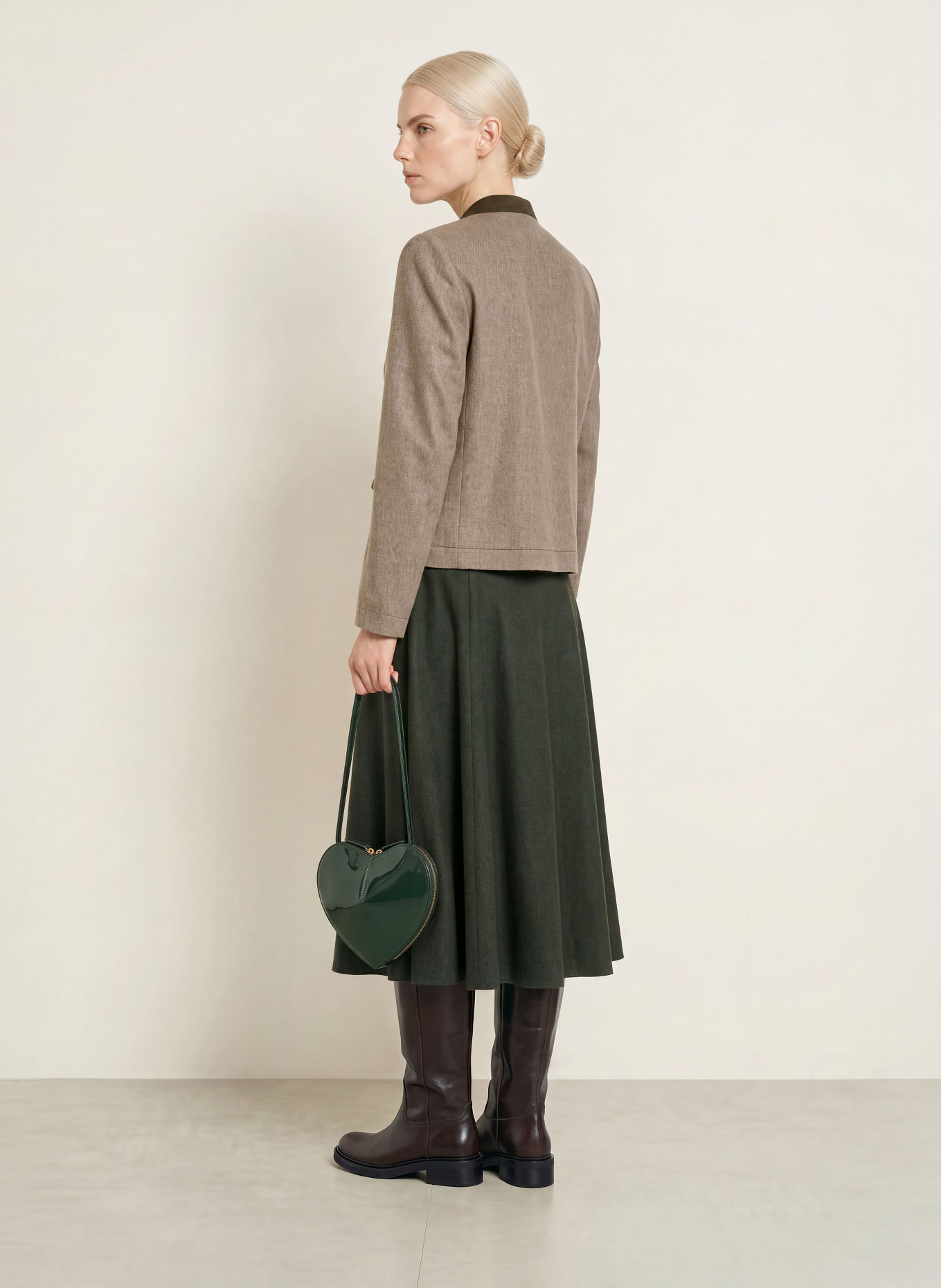 Grasegger Veste Janker SILKE: BEIGE / KAKI