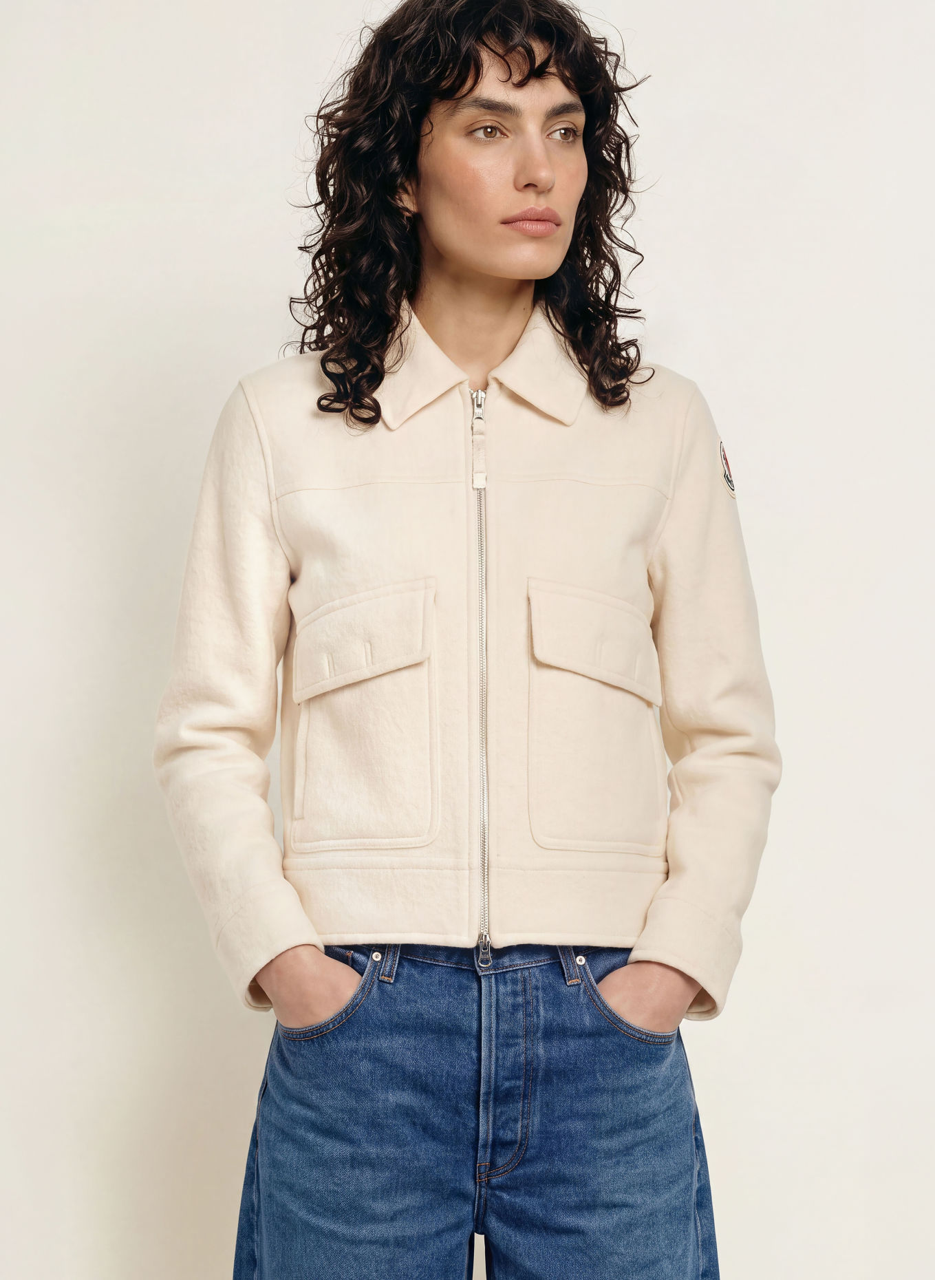 PARAJUMPERS Kastenjacke AMALU: ECRU