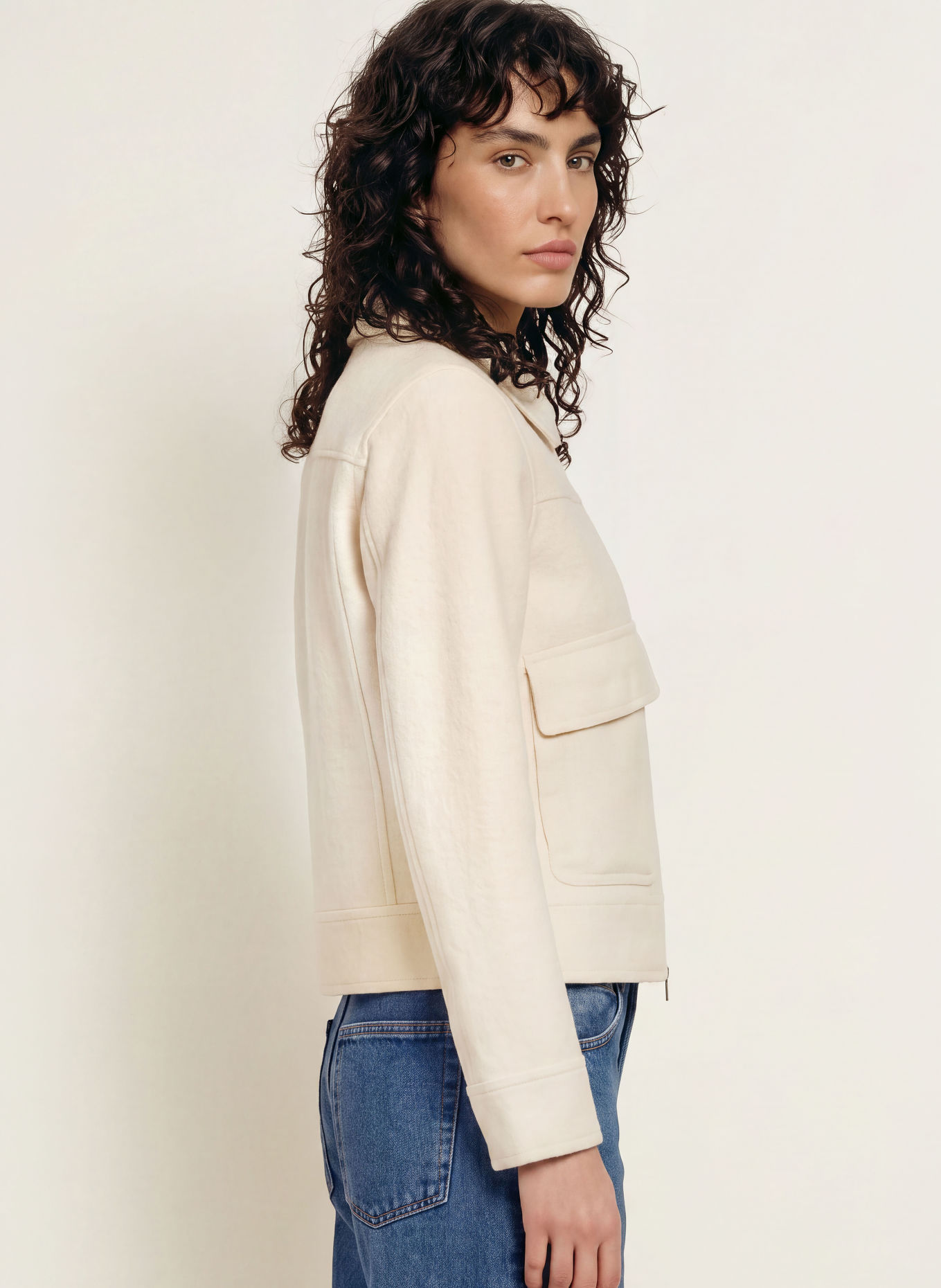 PARAJUMPERS Kastenjacke AMALU: ECRU