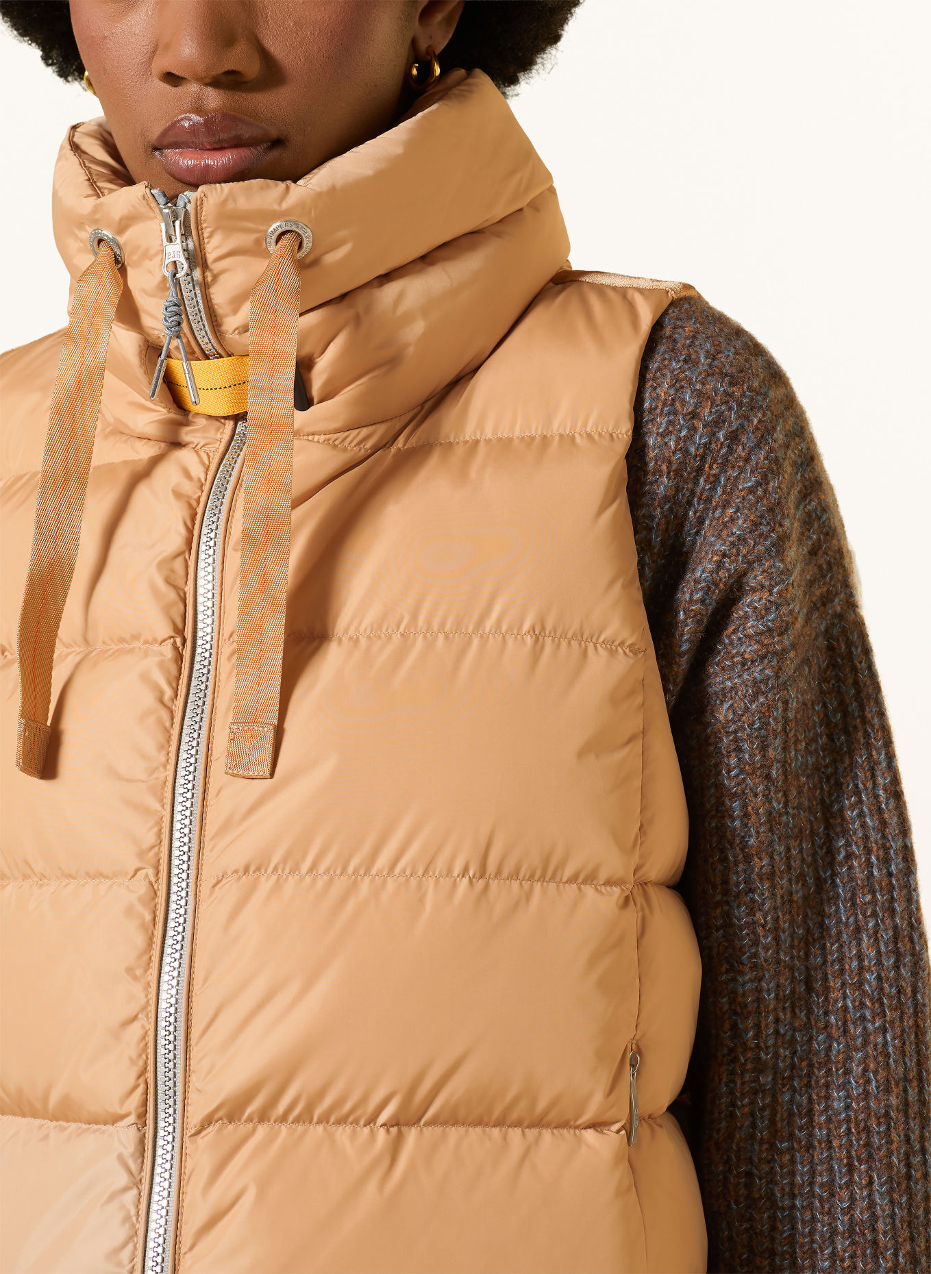PARAJUMPERS Kamizelka puchowa NOLENE: BEŻOWY