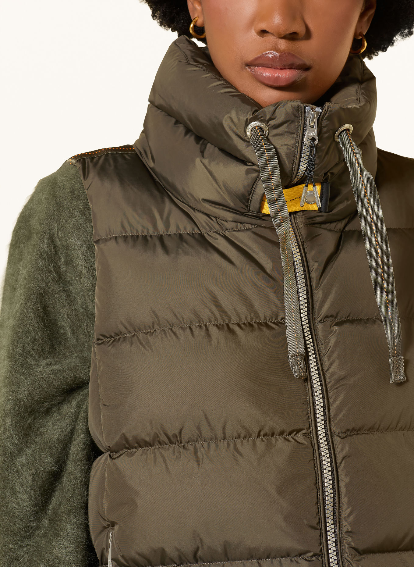 PARAJUMPERS Kamizelka puchowa NOLENE: KHAKI