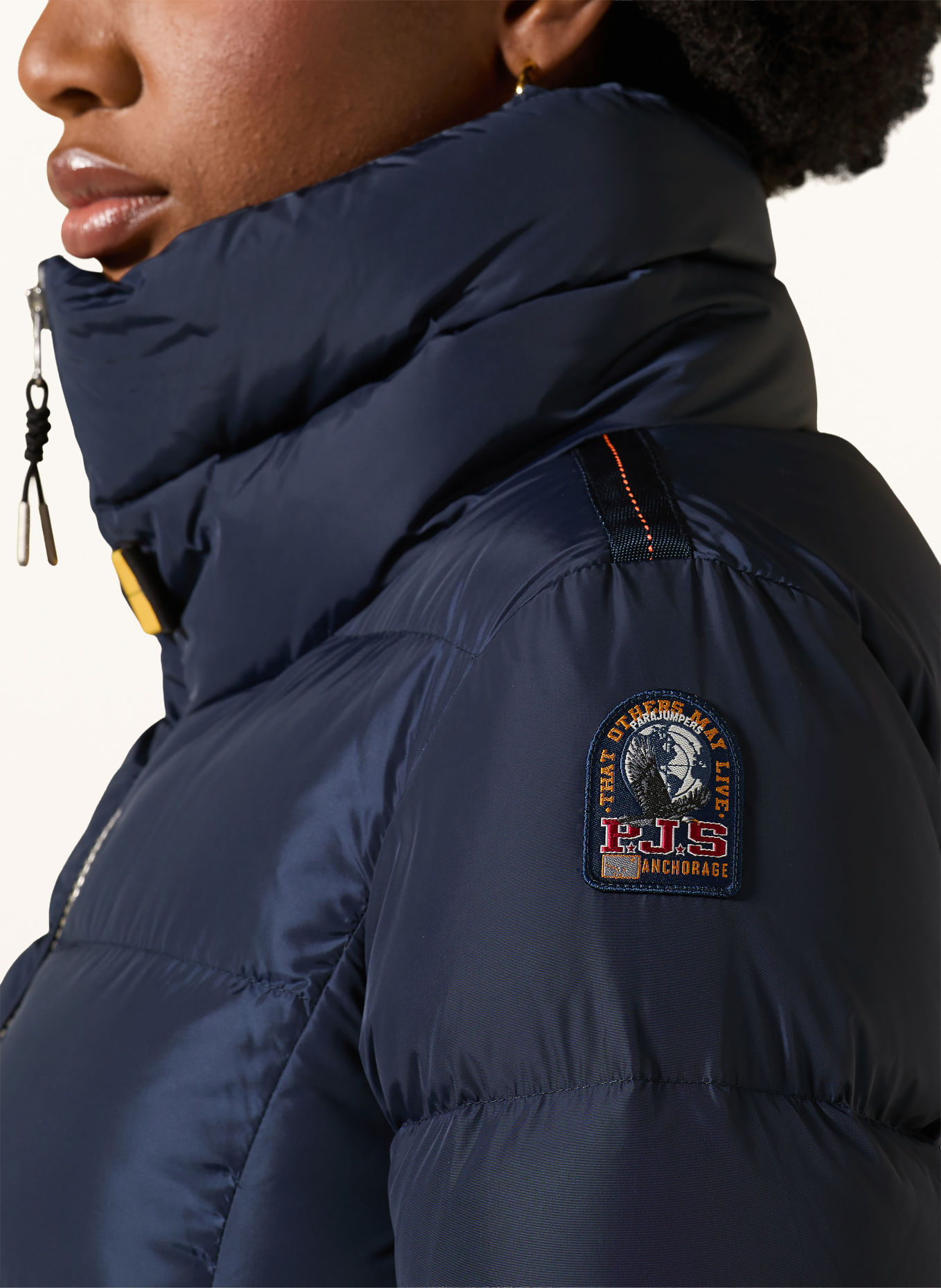 PARAJUMPERS Płaszcz puchowy MALANDRA: GRANATOWY