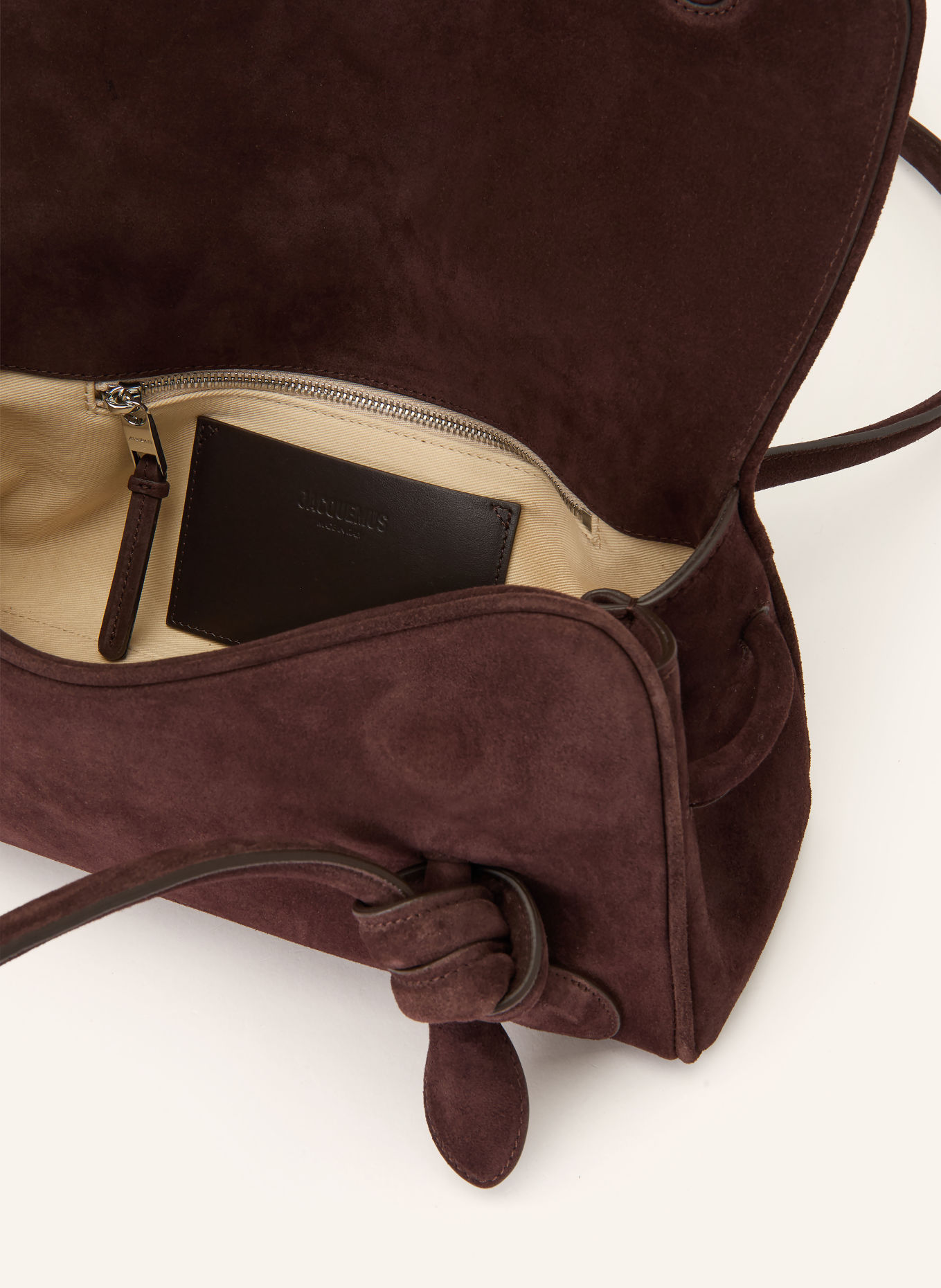 JACQUEMUS Schoudertas LE TURISMO LONG: MARRON FONCÉ