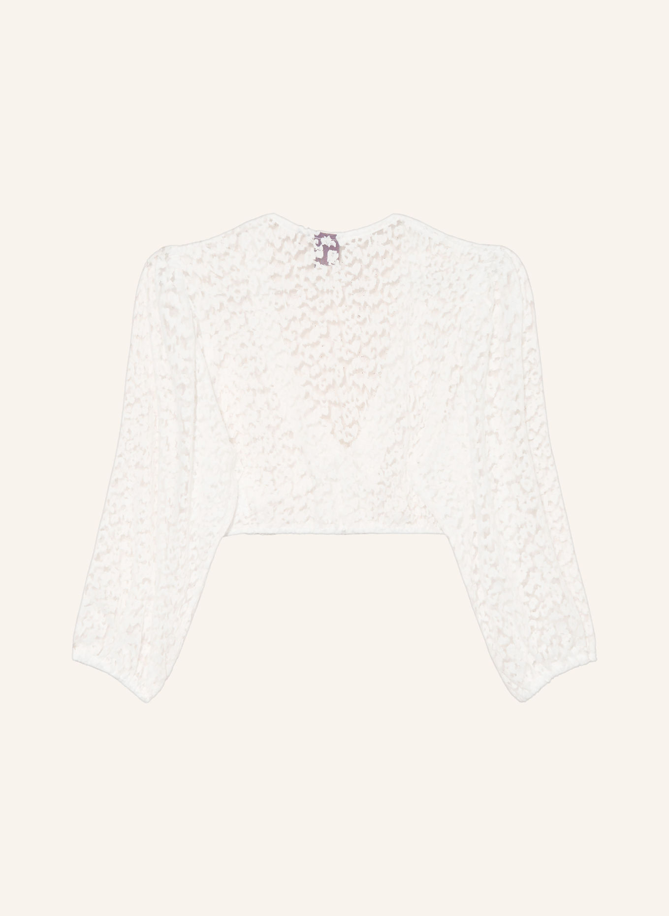 Spieth & Wensky Dirndlblouse KIMI met 3/4-mouwen: WIT
