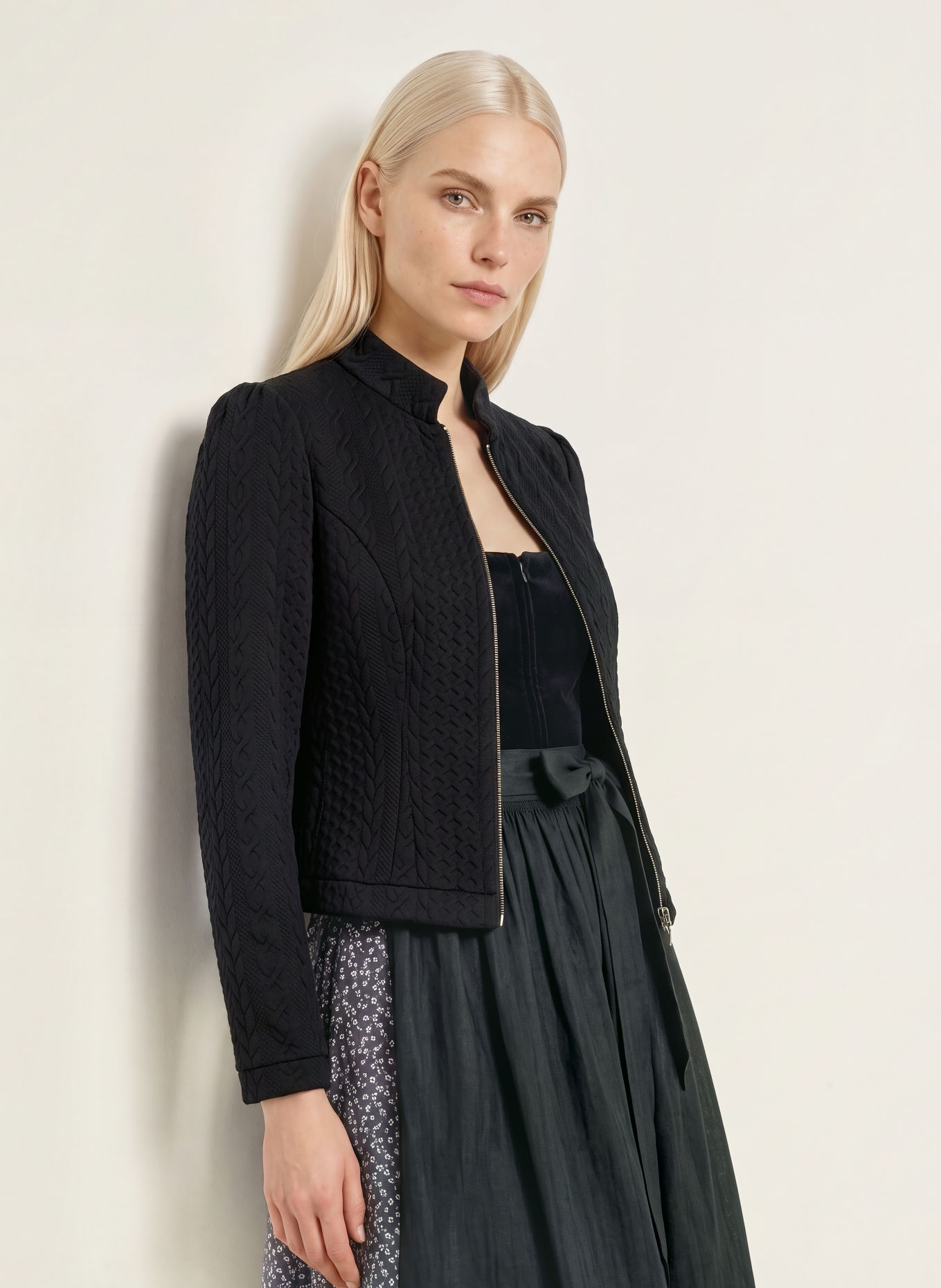 Spieth & Wensky KARSTA Traditional Blazer: BLACK