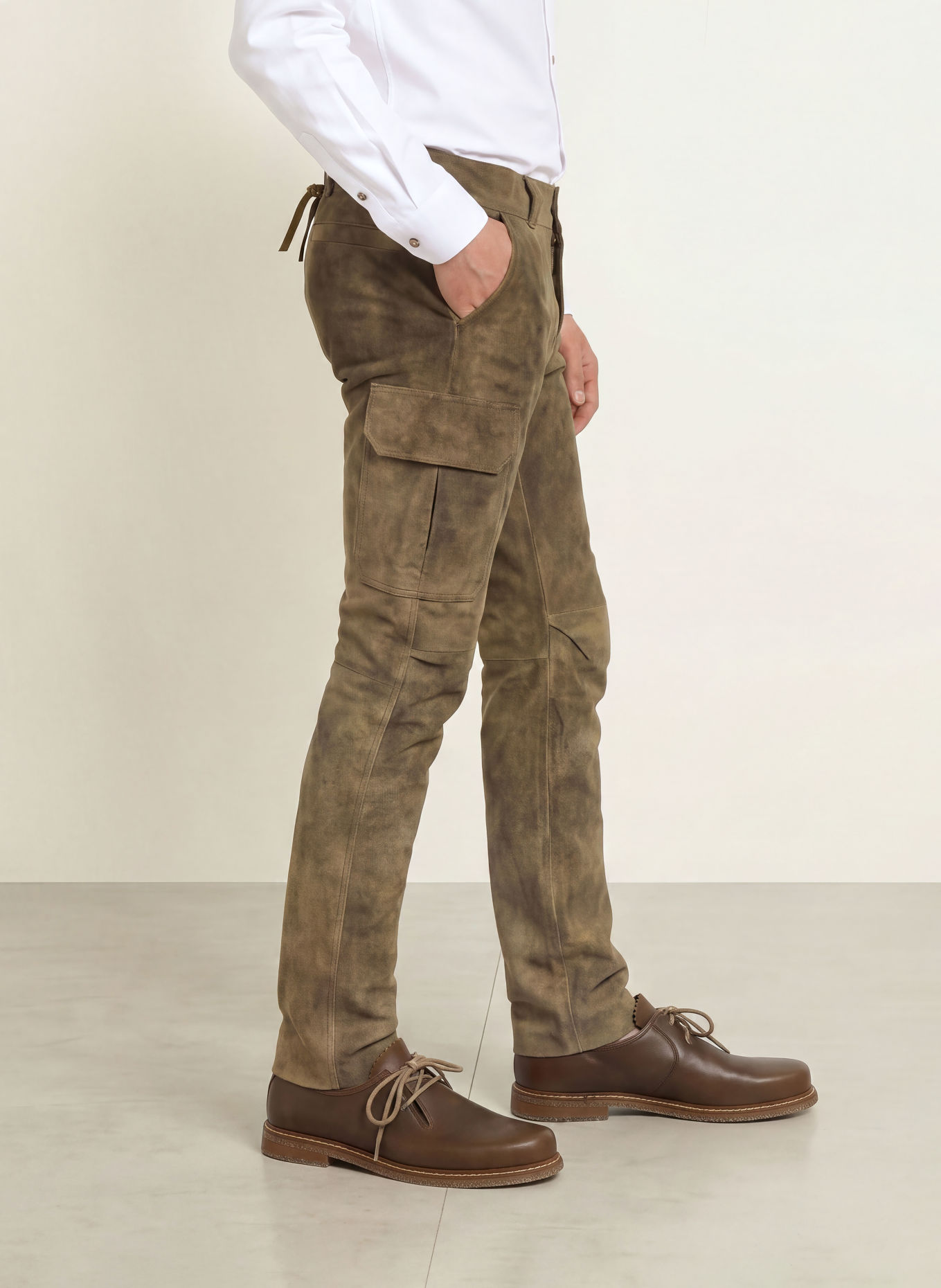 BECKERT Lederbroek: BRUIN