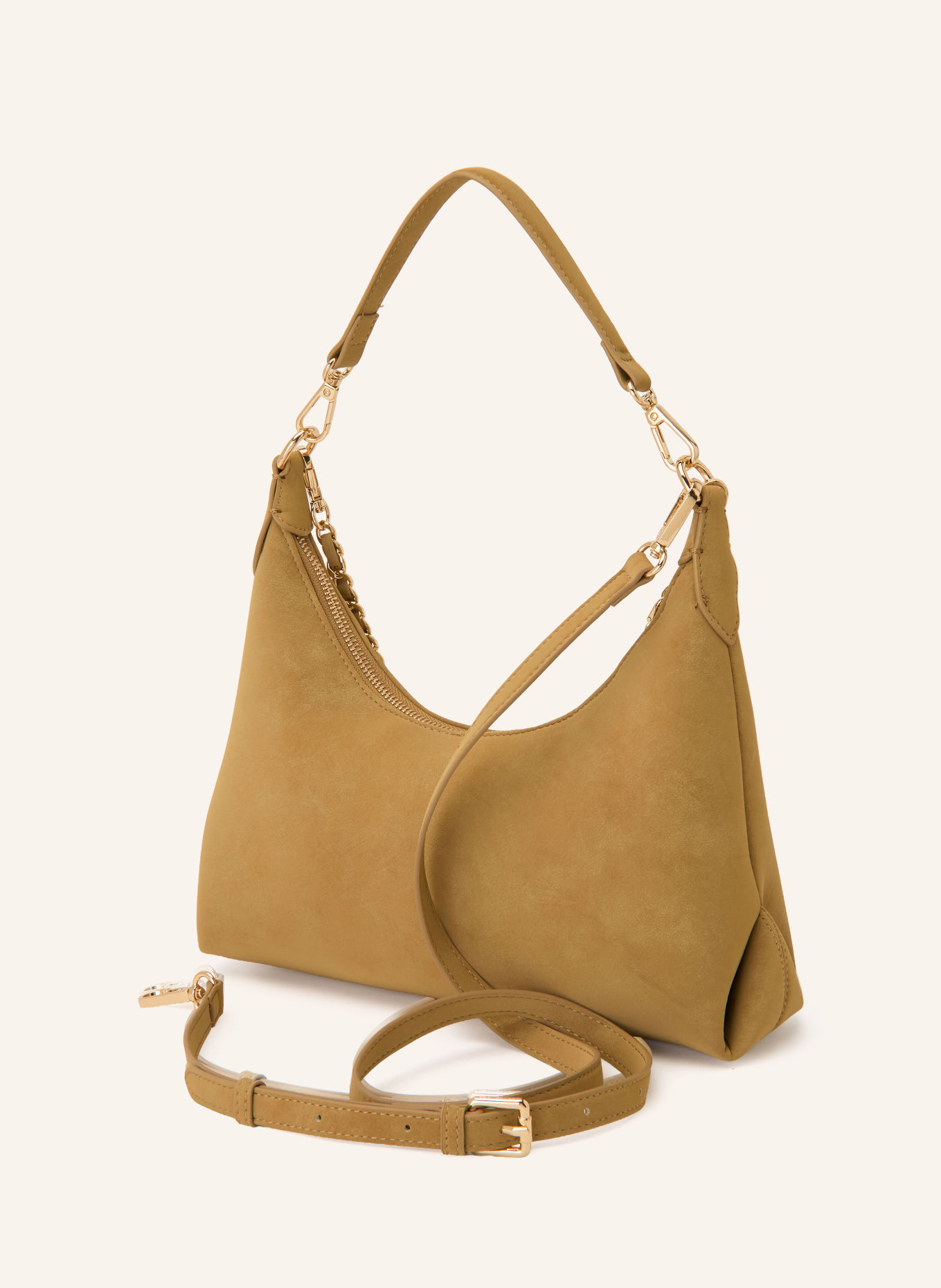 SEIDENFELT RENA MEDIUM Bucket bag: CAMEL
