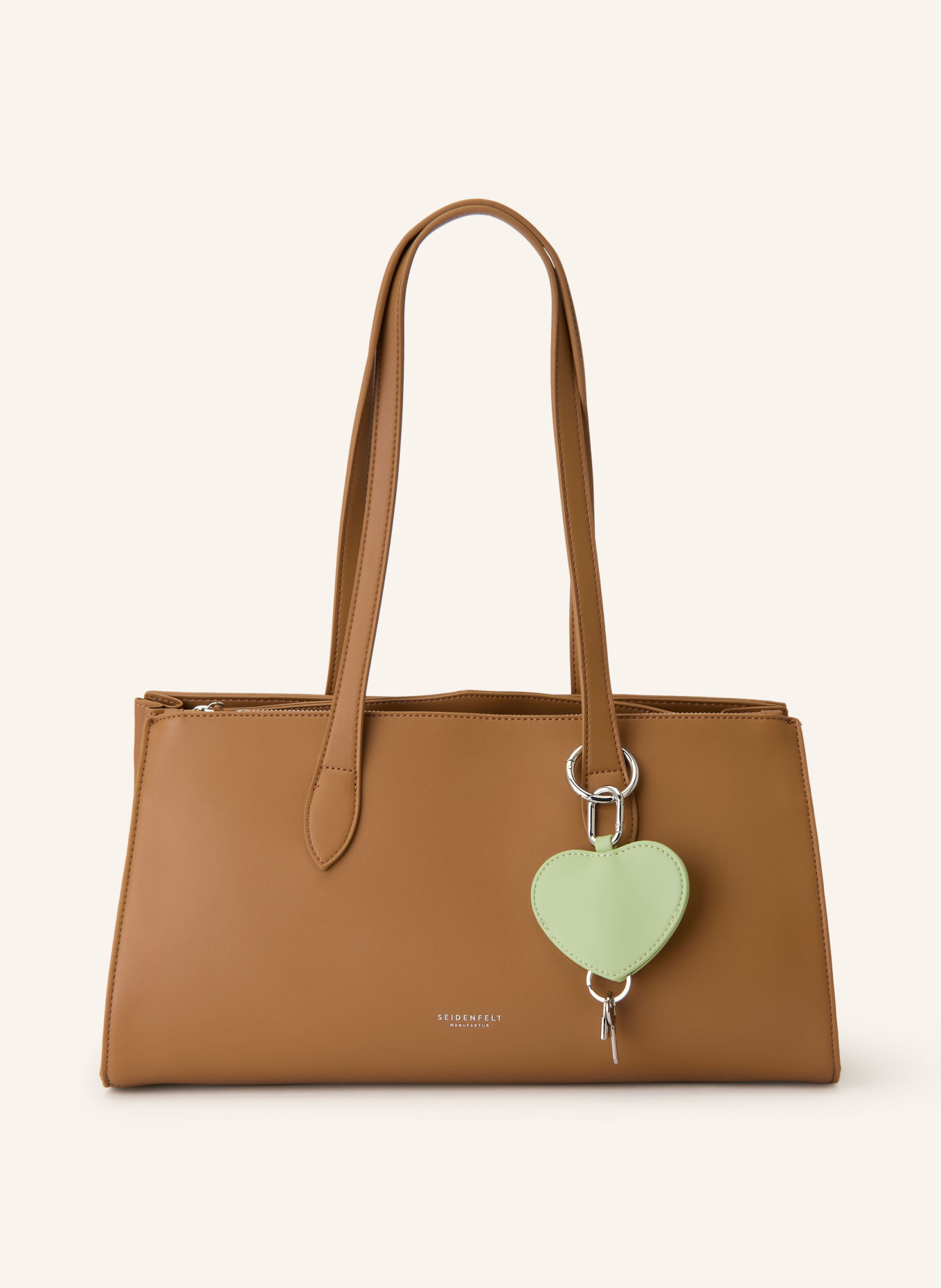SEIDENFELT Schoudertas LIETO: CAMEL