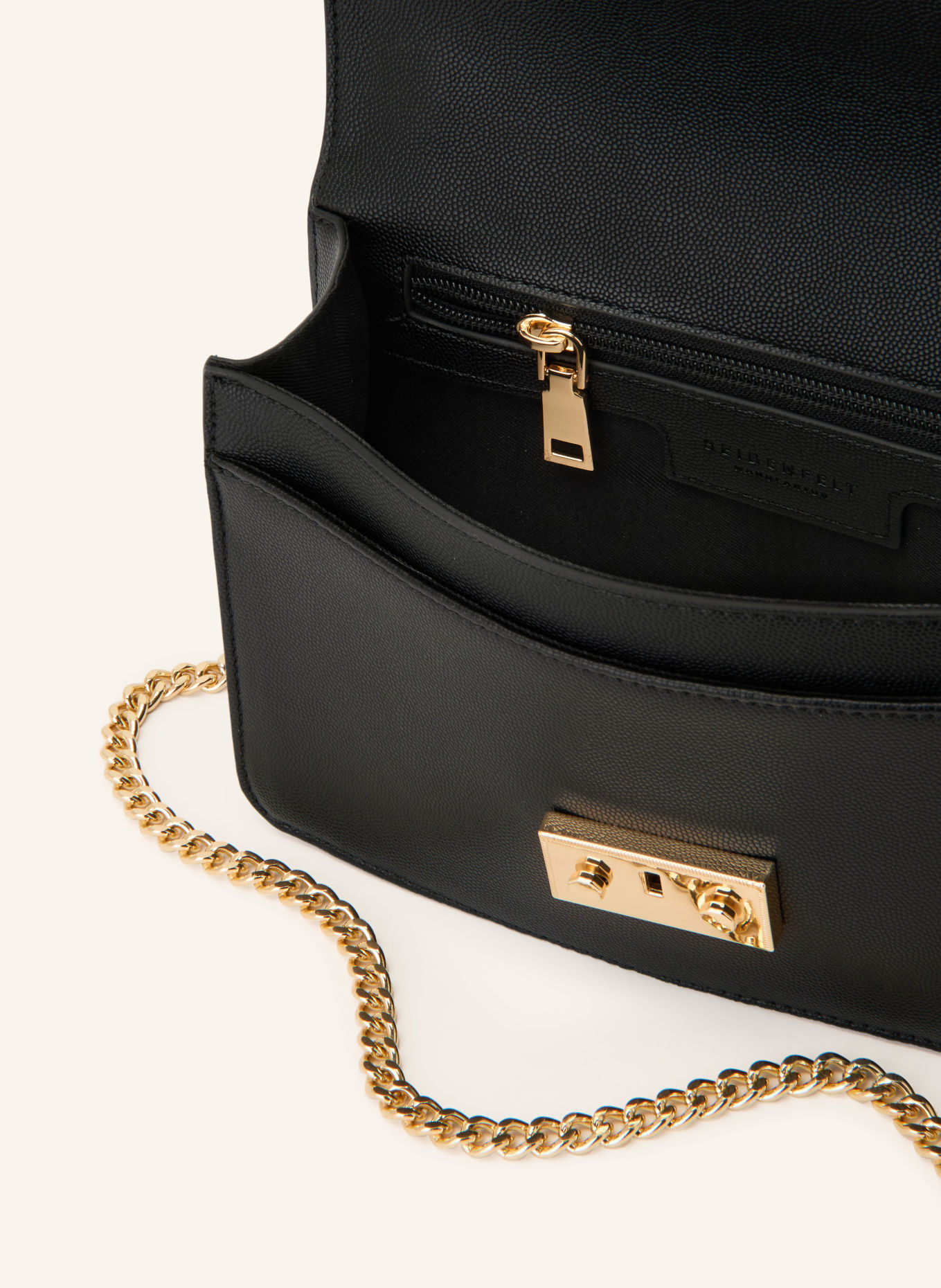 SEIDENFELT ROROS Crossbody Bag: BLACK