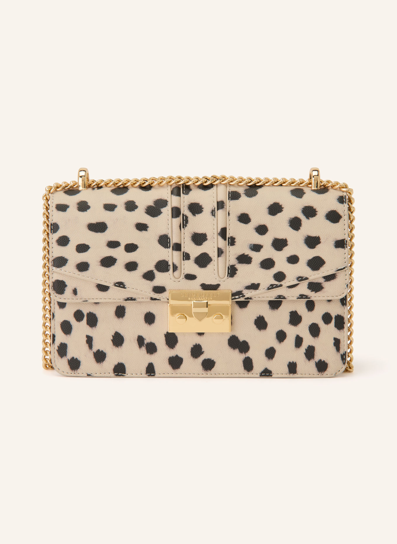 SEIDENFELT ROROS Crossbody Bag: CREAM / BLACK