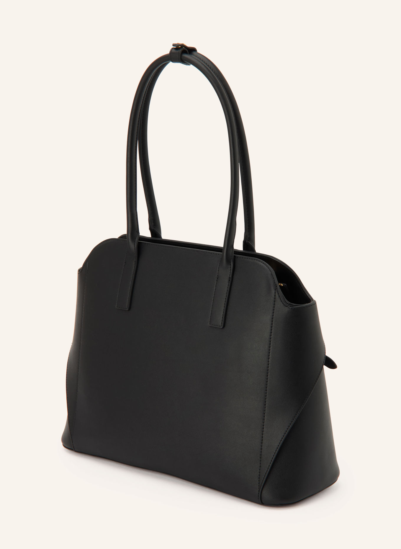 SEIDENFELT Shopper JOENSUU: SCHWARZ / GOLD