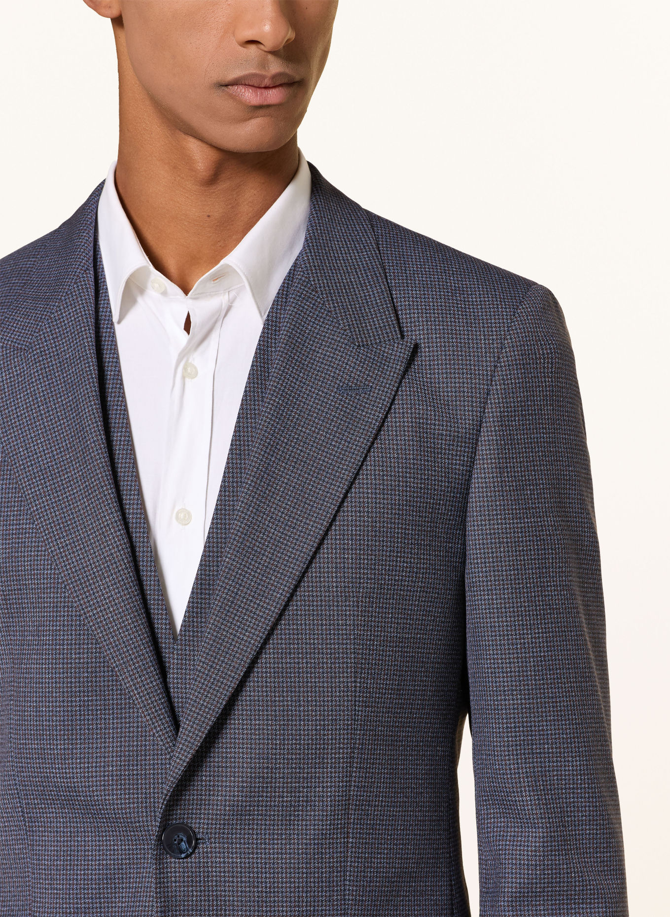 HUGO Anzug HENRY GETLIN Extra Slim Fit: BLAU / BRAUN / DUNKELBLAU