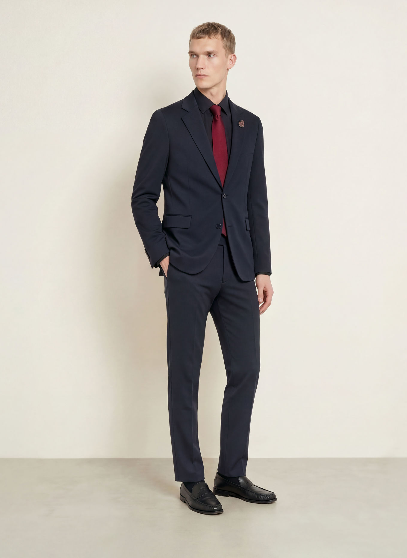 HUGO Anzugsakko ANTON Extra Slim Fit: 405 DARK BLUE