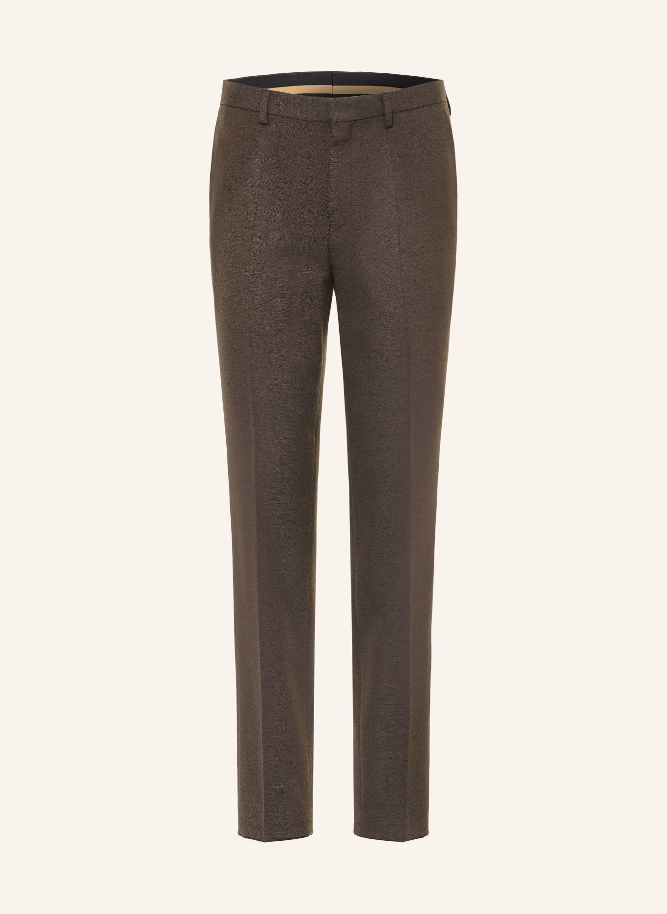 HUGO Anzughose HESTEN Extra Slim Fit: 903 Brown Overflow