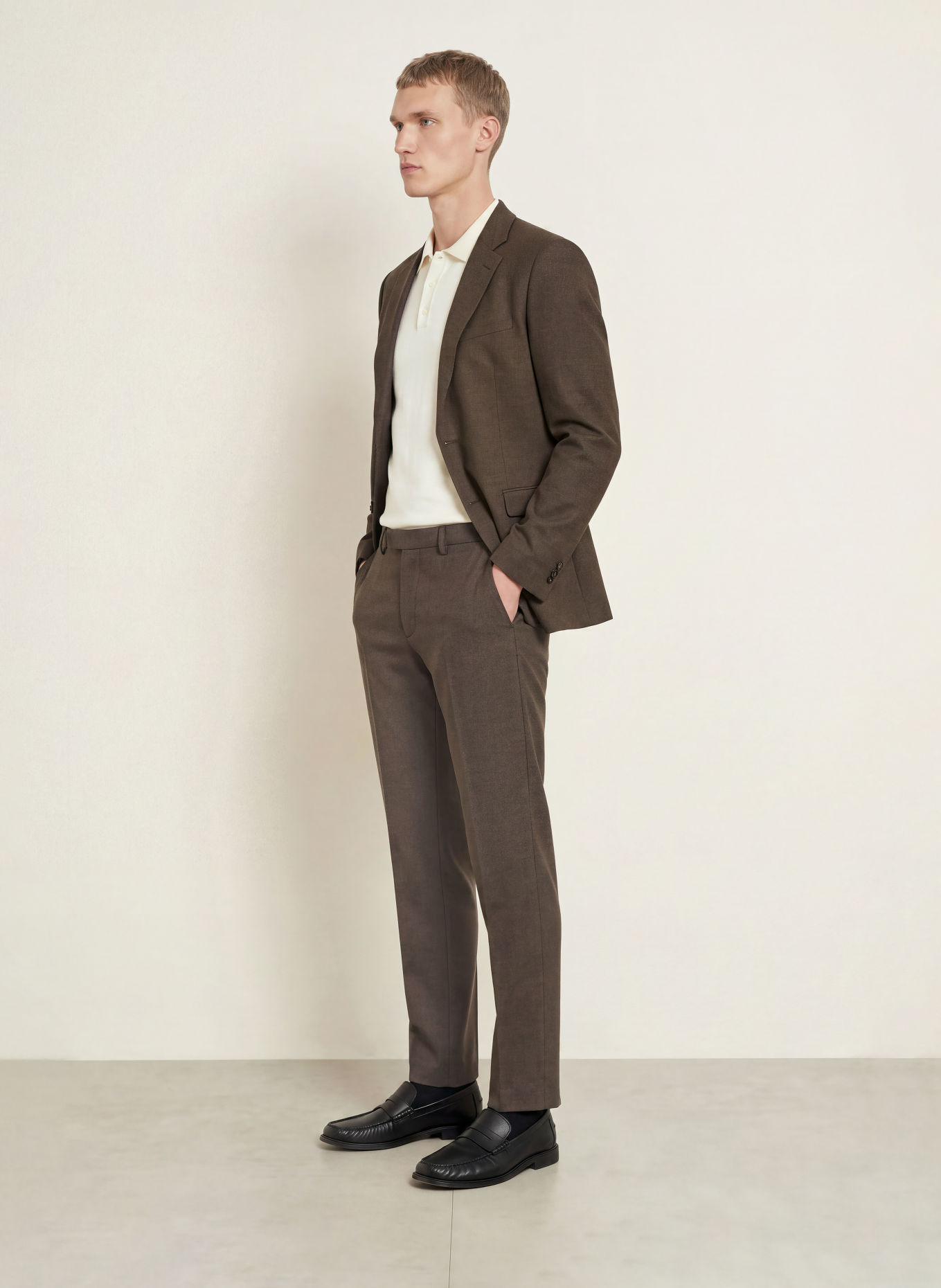 HUGO Anzugsakko ARTI Extra Slim Fit: 903 Brown Overflow