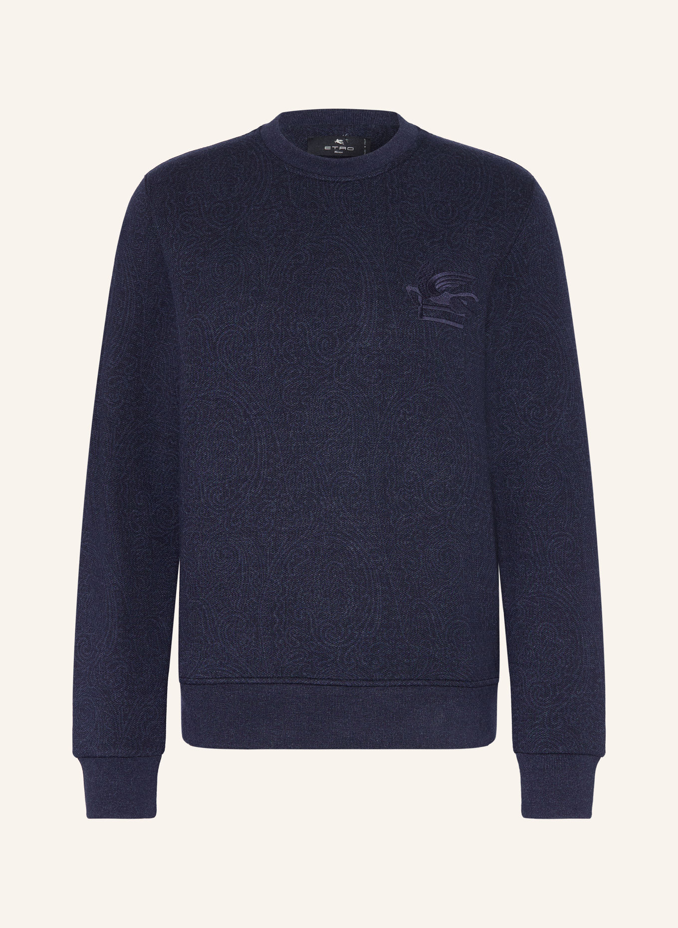 ETRO Sweatshirt: DONKERBLAUW
