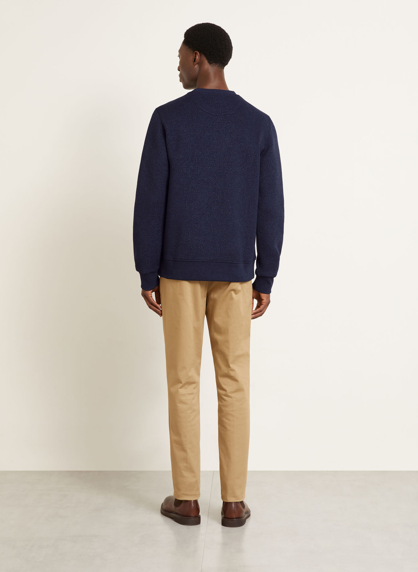ETRO Sweatshirt: DONKERBLAUW