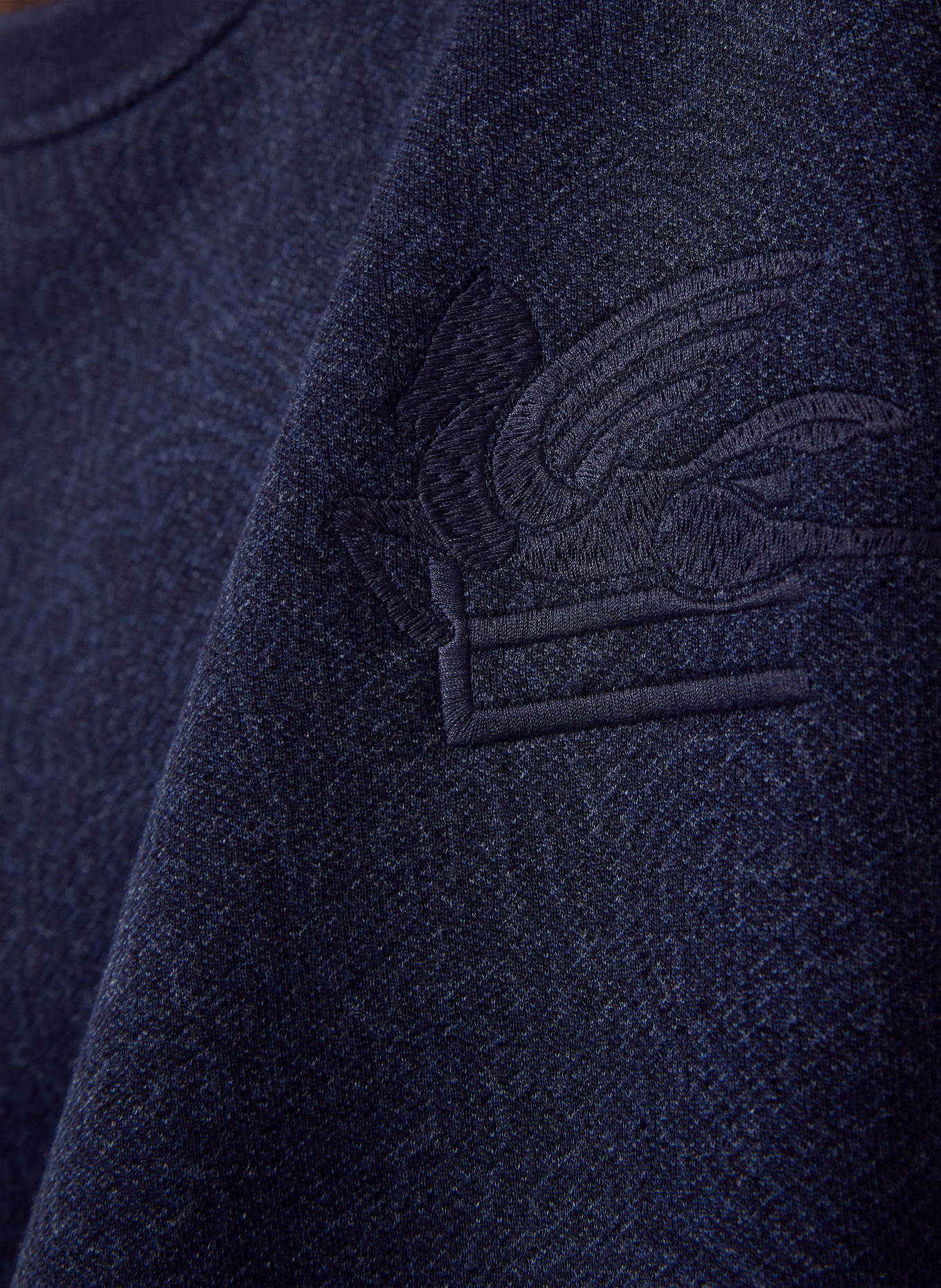 ETRO Sweatshirt: DONKERBLAUW