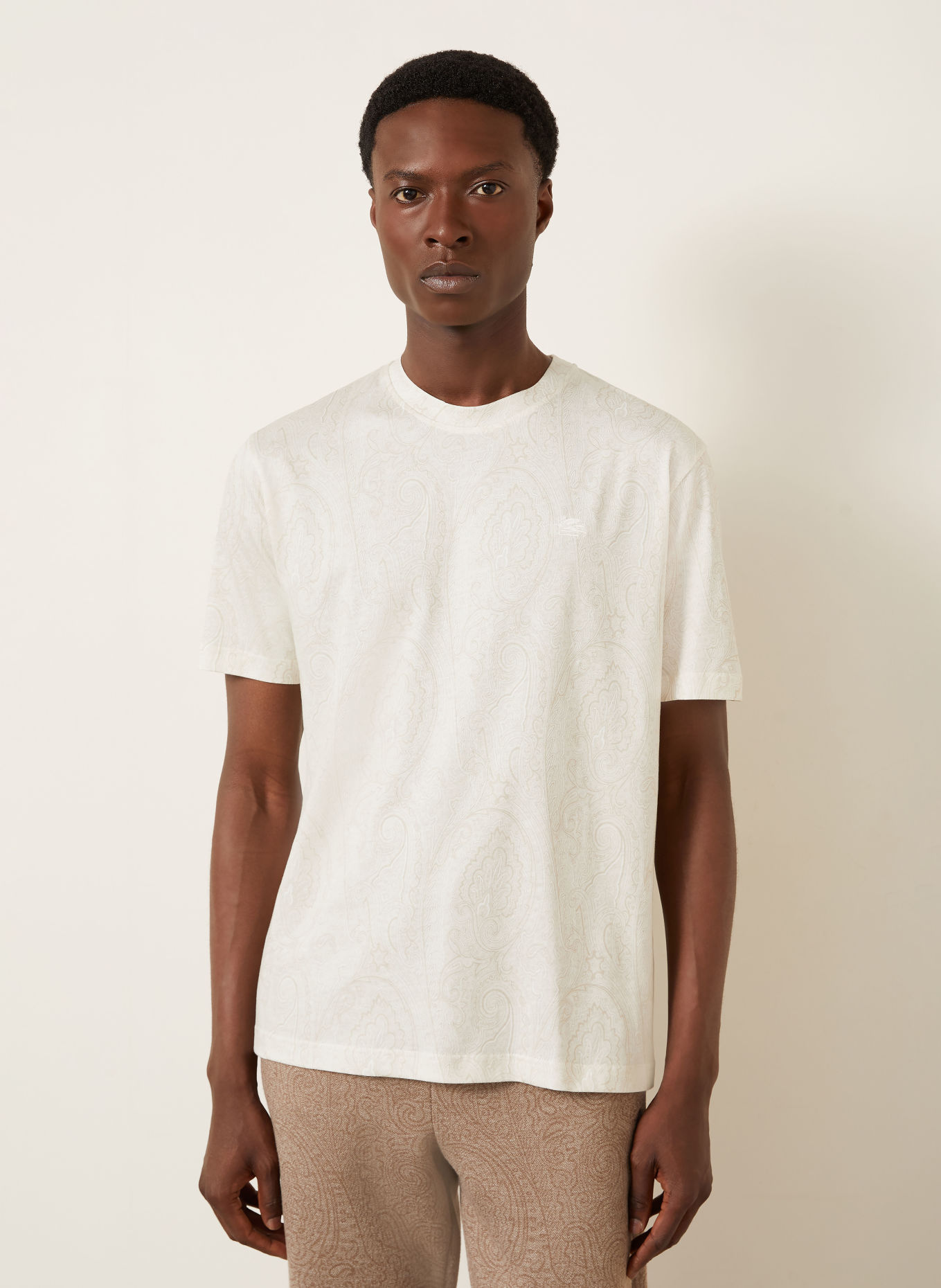 ETRO T-shirt: CRÈME / BEIGE