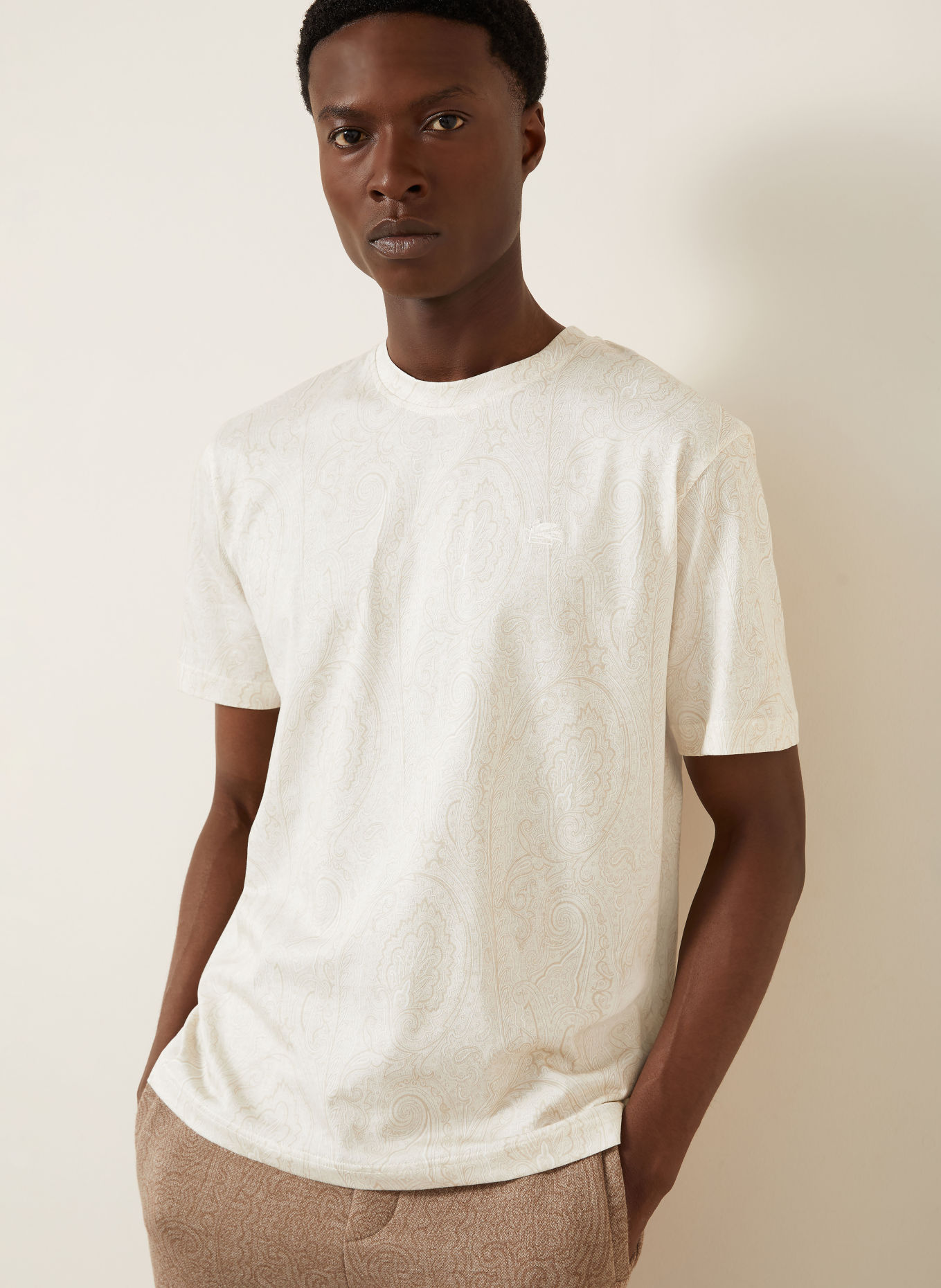 ETRO T-shirt: CRÈME / BEIGE