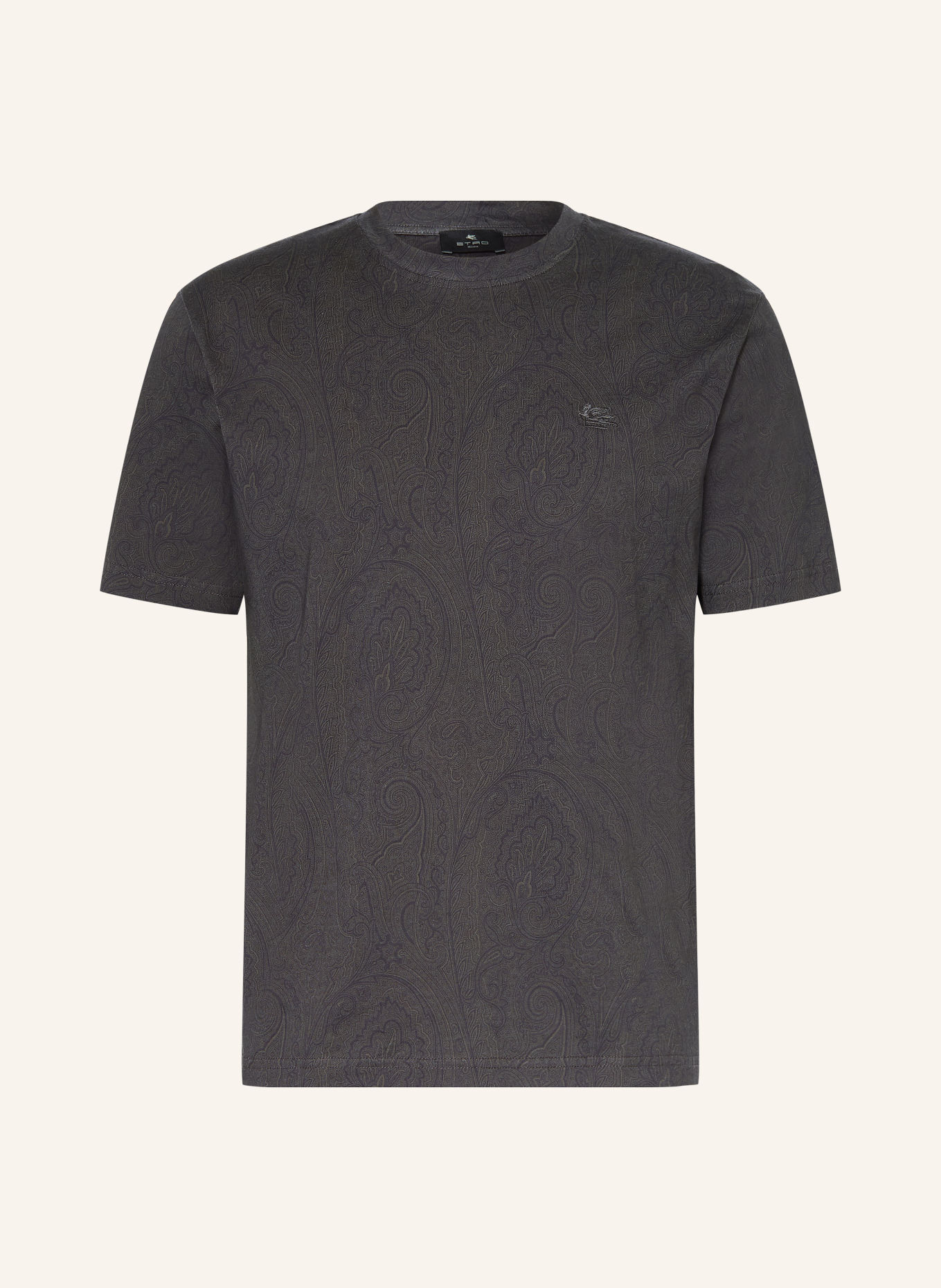 ETRO T-shirt: DONKERGRIJS