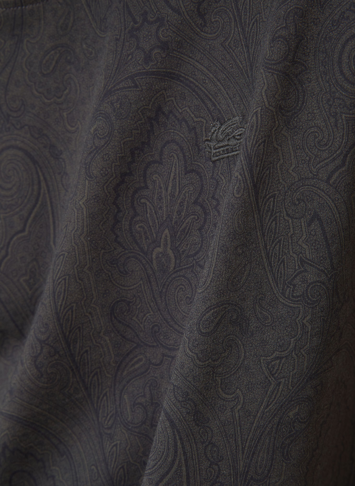 ETRO T-shirt: DONKERGRIJS
