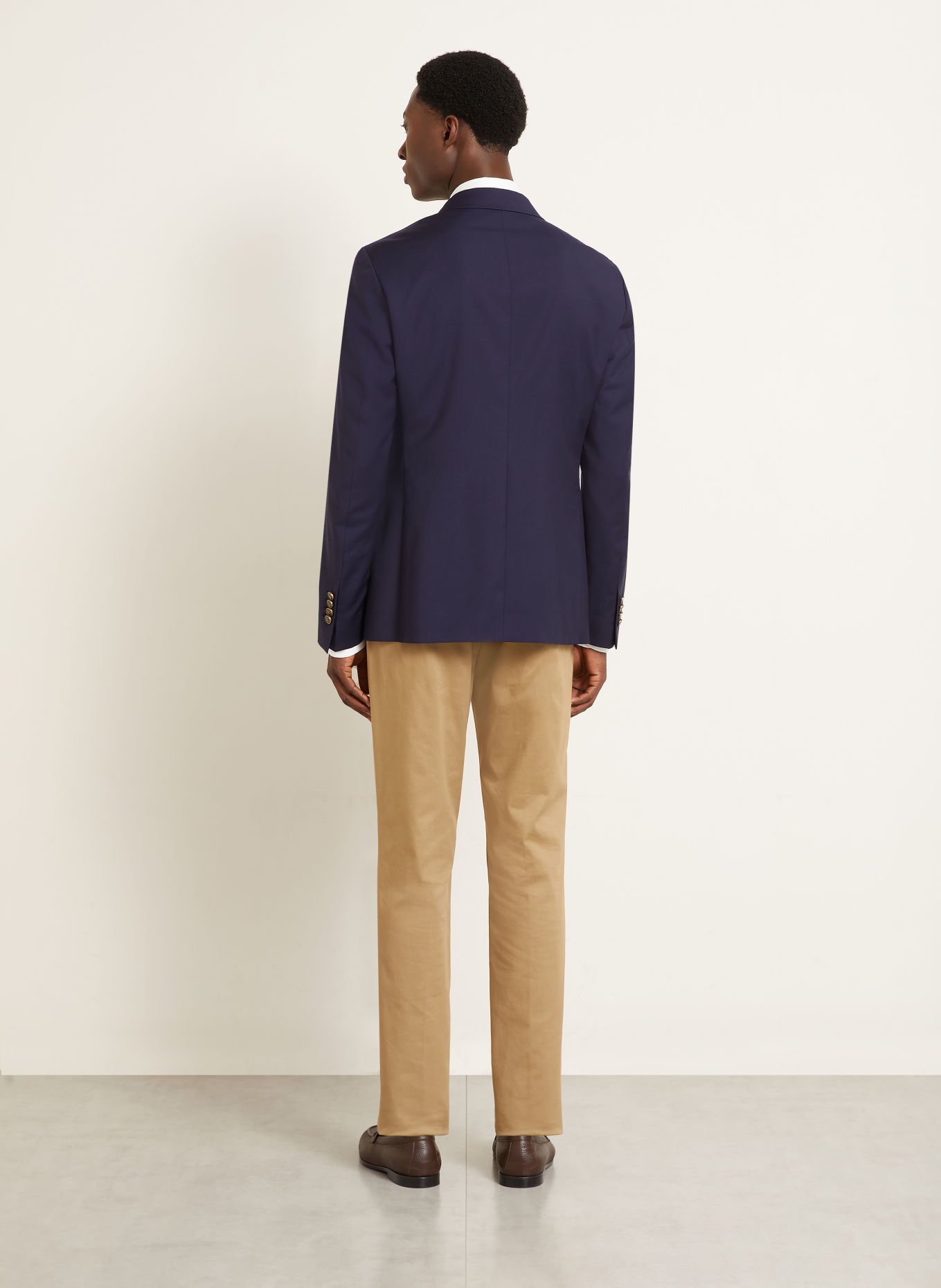 ETRO Marynarka o kroju slim fit: GRANATOWY